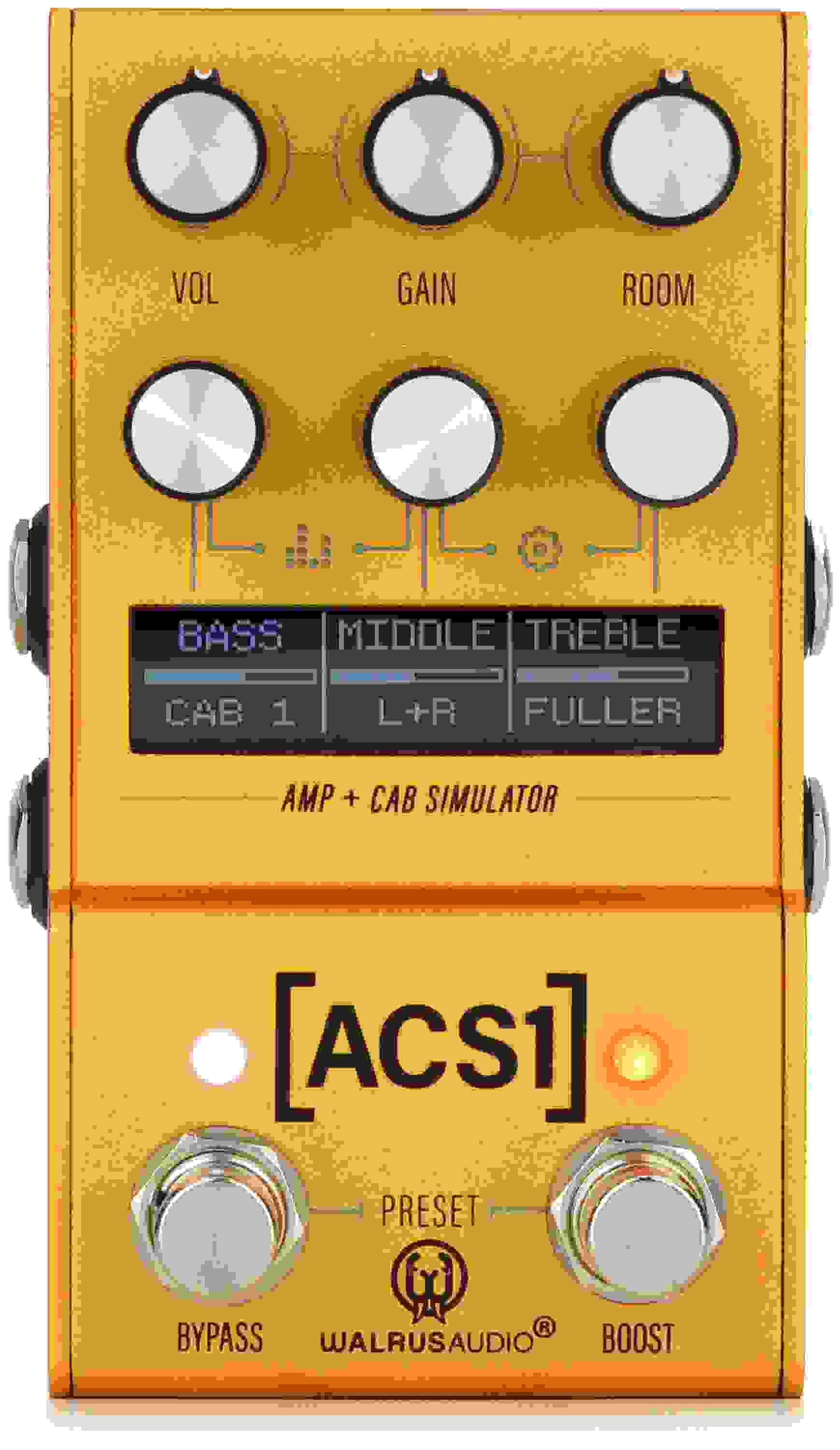 Walrus Audio Mako MKII ACS1 Amp and Cab Simulator Pedal