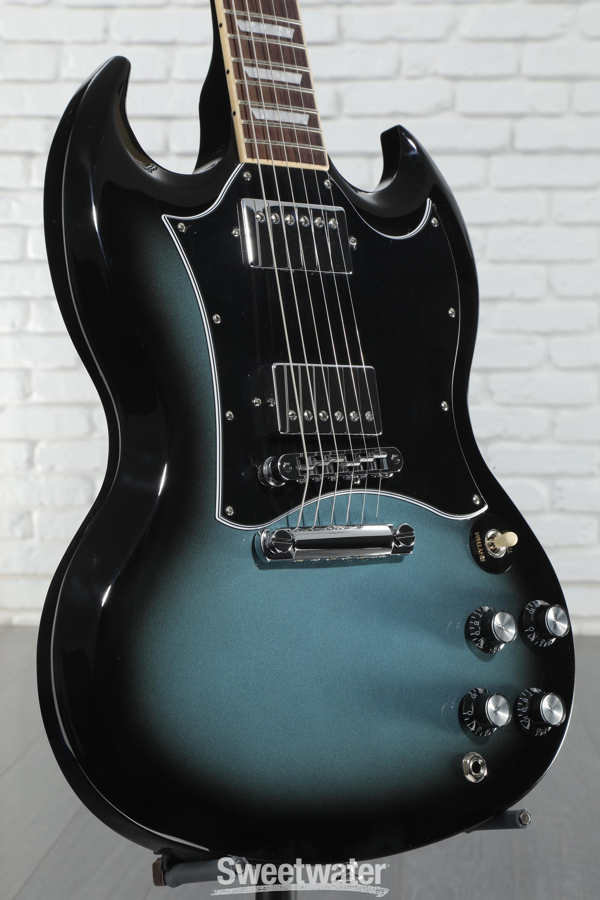 Gibson SG Standard Electric Guitar - Pelham Blue Burst