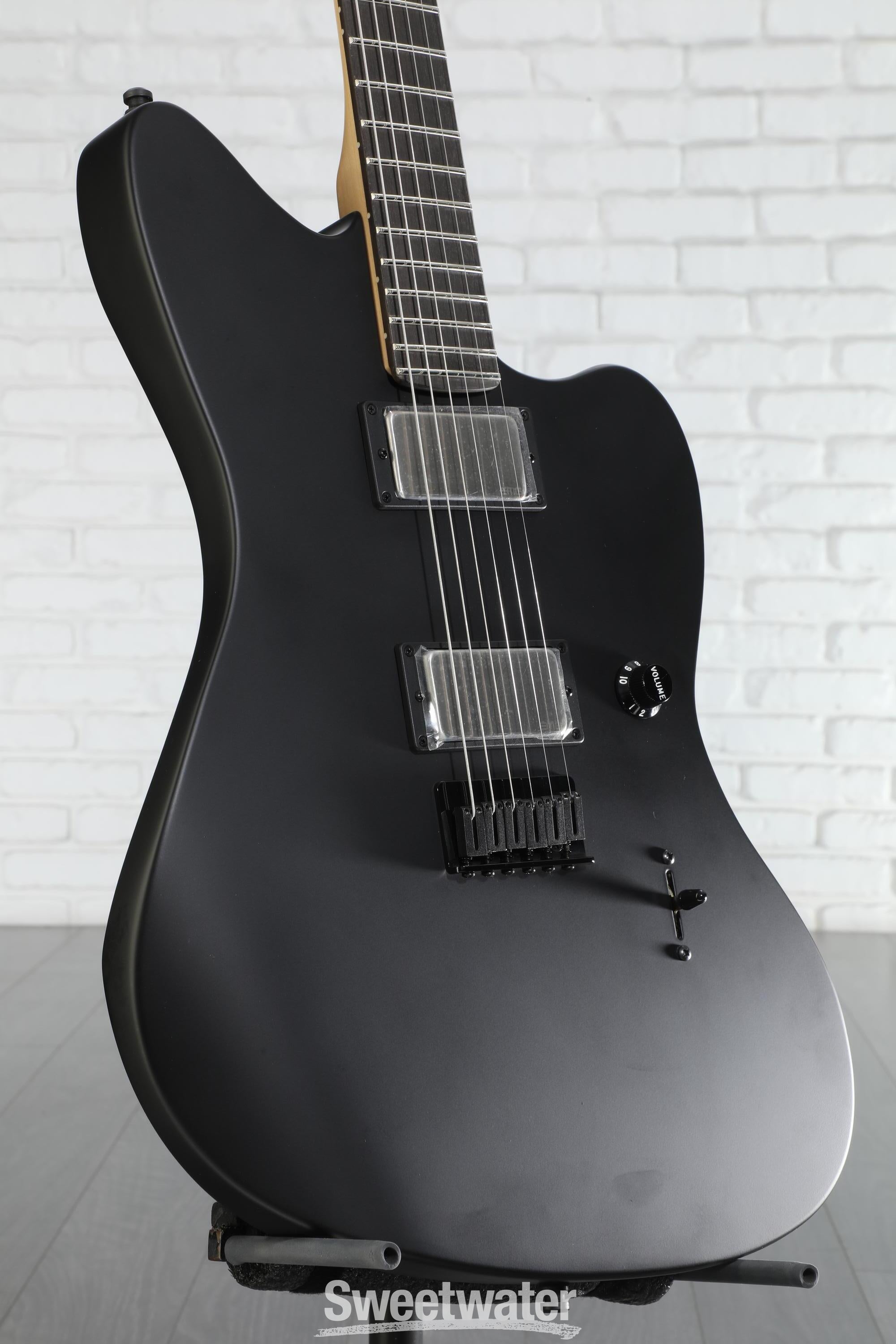Fender Jim Root Jazzmaster - Flat Black with Ebony Fingerboard