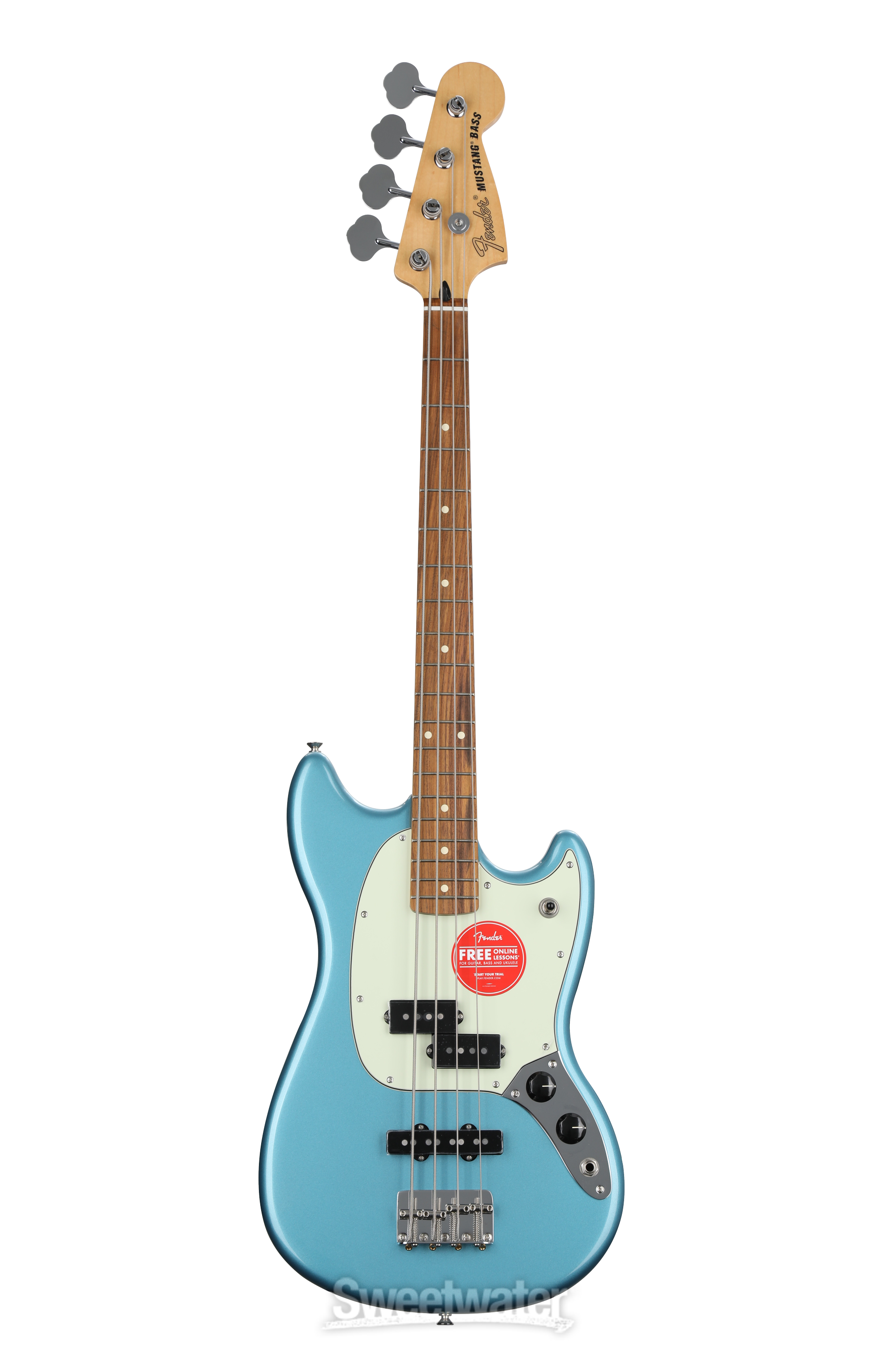 Fender Special Edition Mustang PJ Bass - Tidepool with Pau Ferro Fender Special Edition Mustang PJ Bass - Tidepool with Pau Ferro