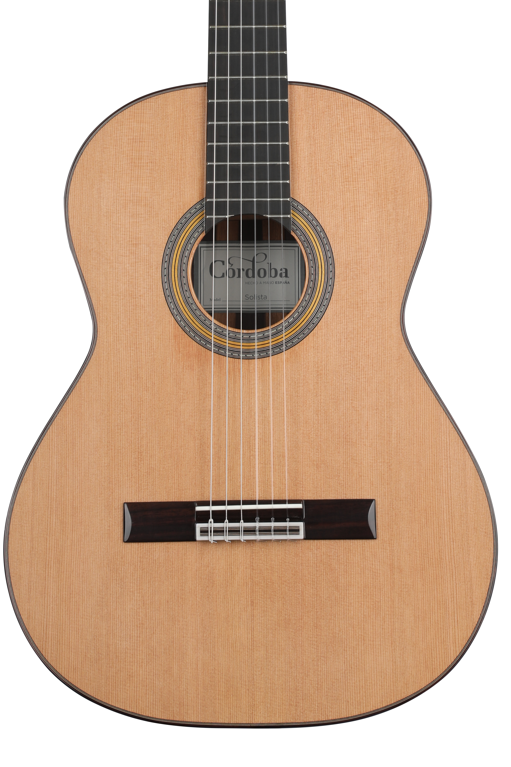 Cordoba Solista CD, Nylon String Acoustic Guitar - Cedar | Sweetwater