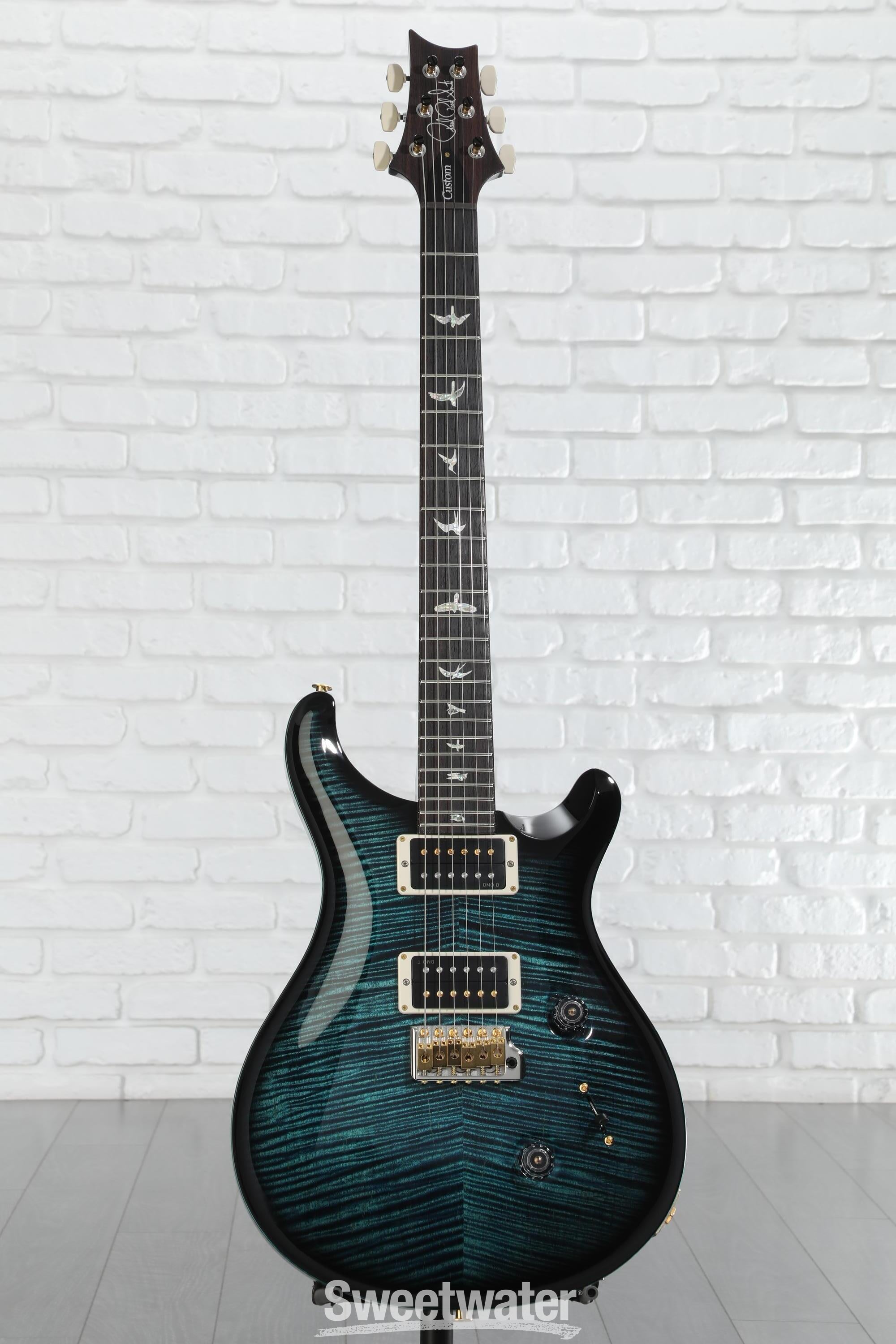 PRS Custom 24 10-Top Electric Guitar - Cobalt Smokeburst