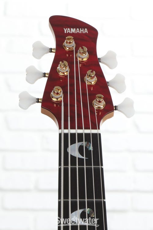 Yamaha John Patitucci TRB Signature Bass Guitar - Trans Dark Red