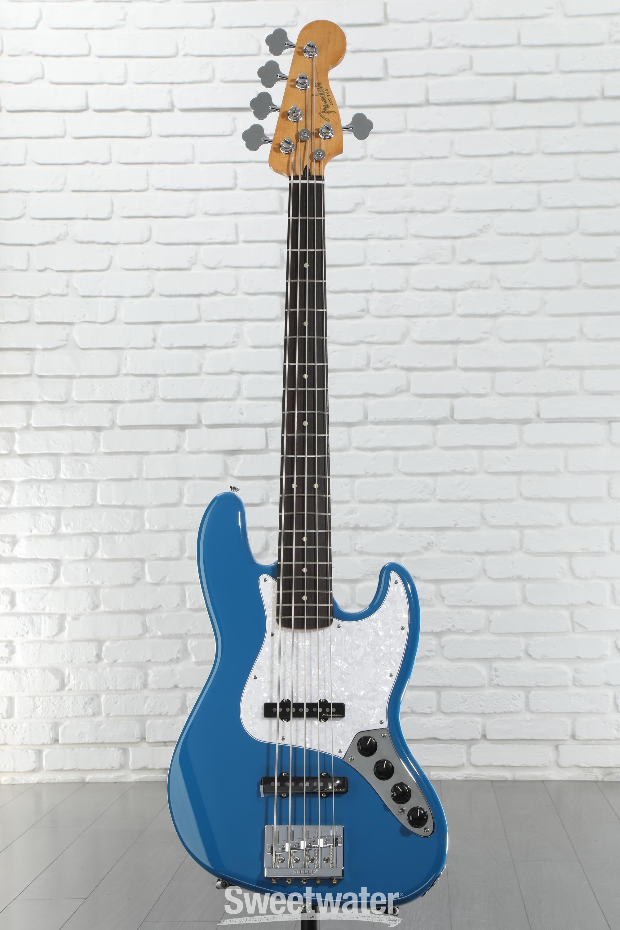 Fender Player II Modified Active Jazz Bass V - Electric Blue