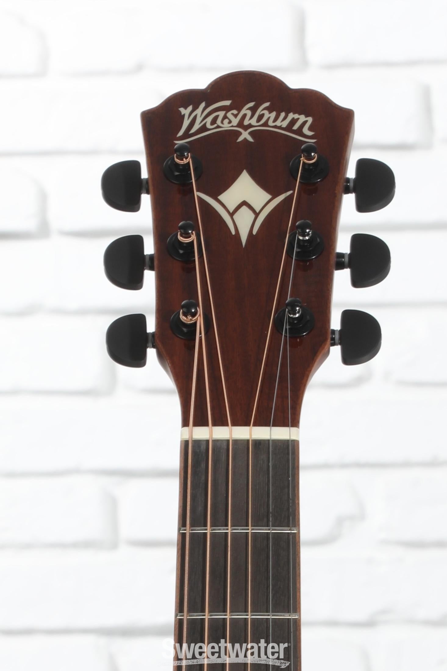 Washburn G55ce Koa Natural 美品 Washburn Guitars