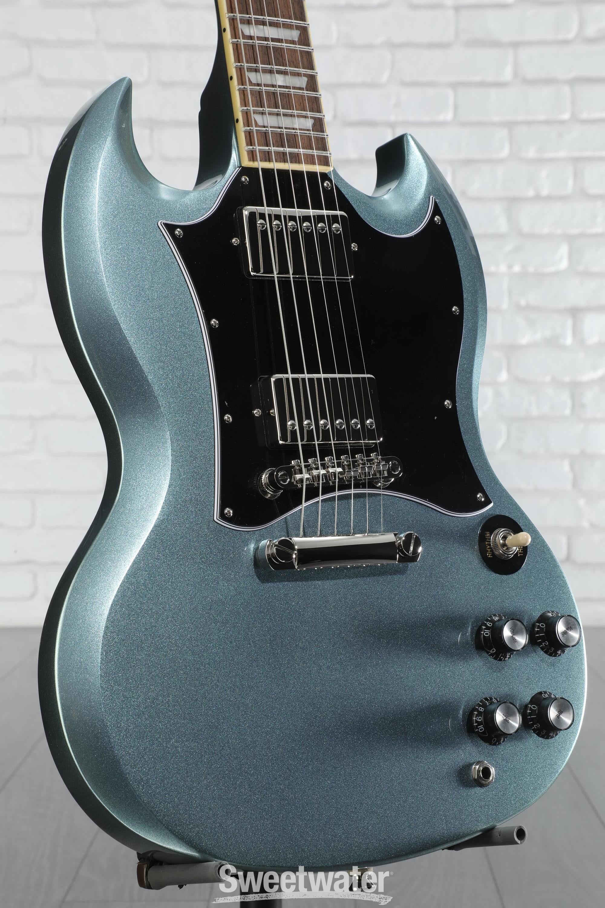 Epiphone SG Standard Electric Guitar - Pelham Blue | Sweetwater