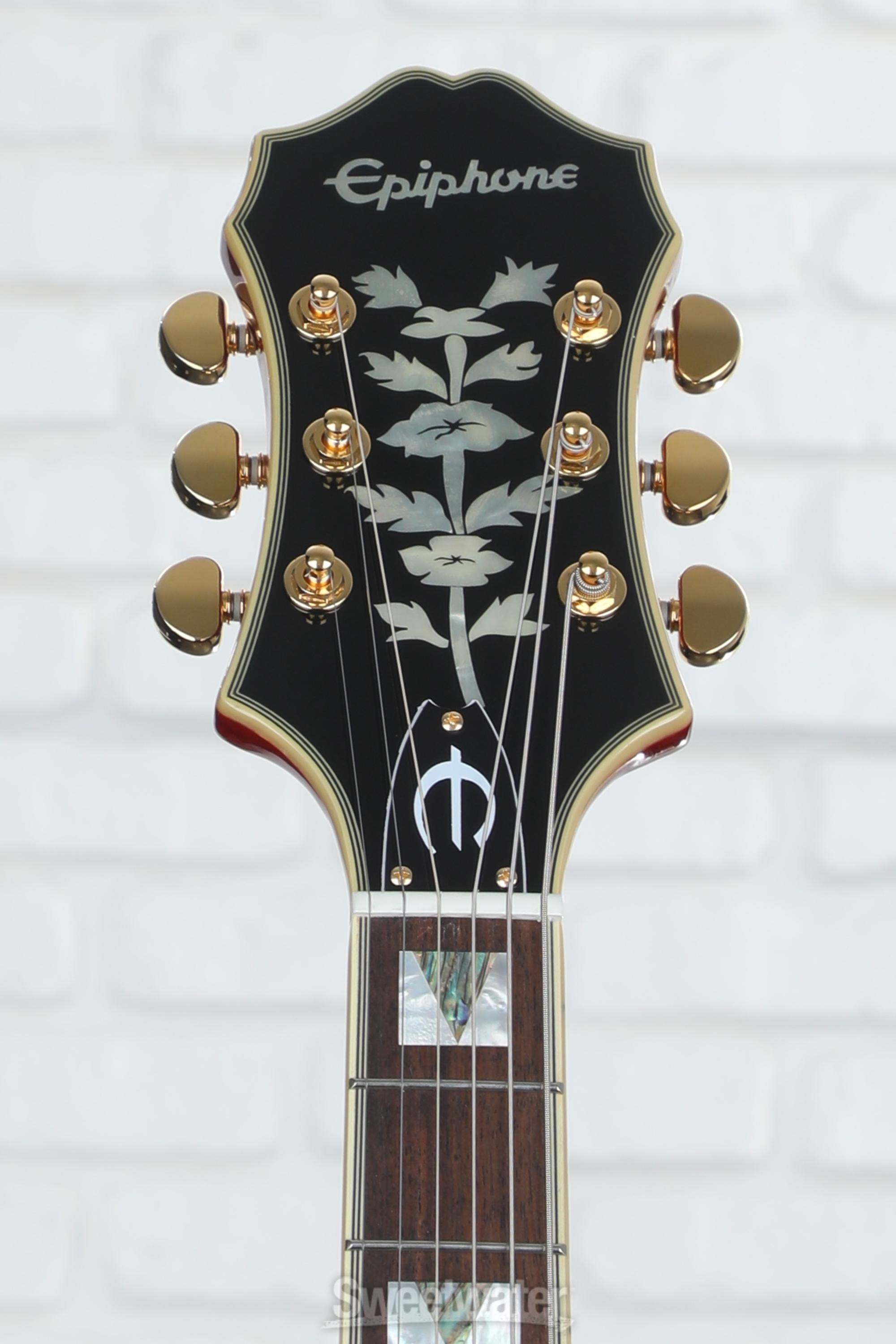 epiphone broadway レフティ Epiphone Broadway Left-handed Hollowbody Electric Guitar