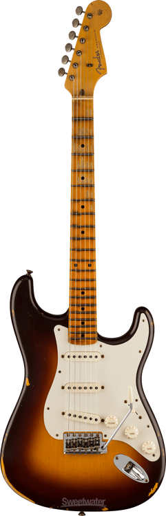 Limited-edition Fat '50s Strat Relic - Wide-Fade Chocolate 2-color