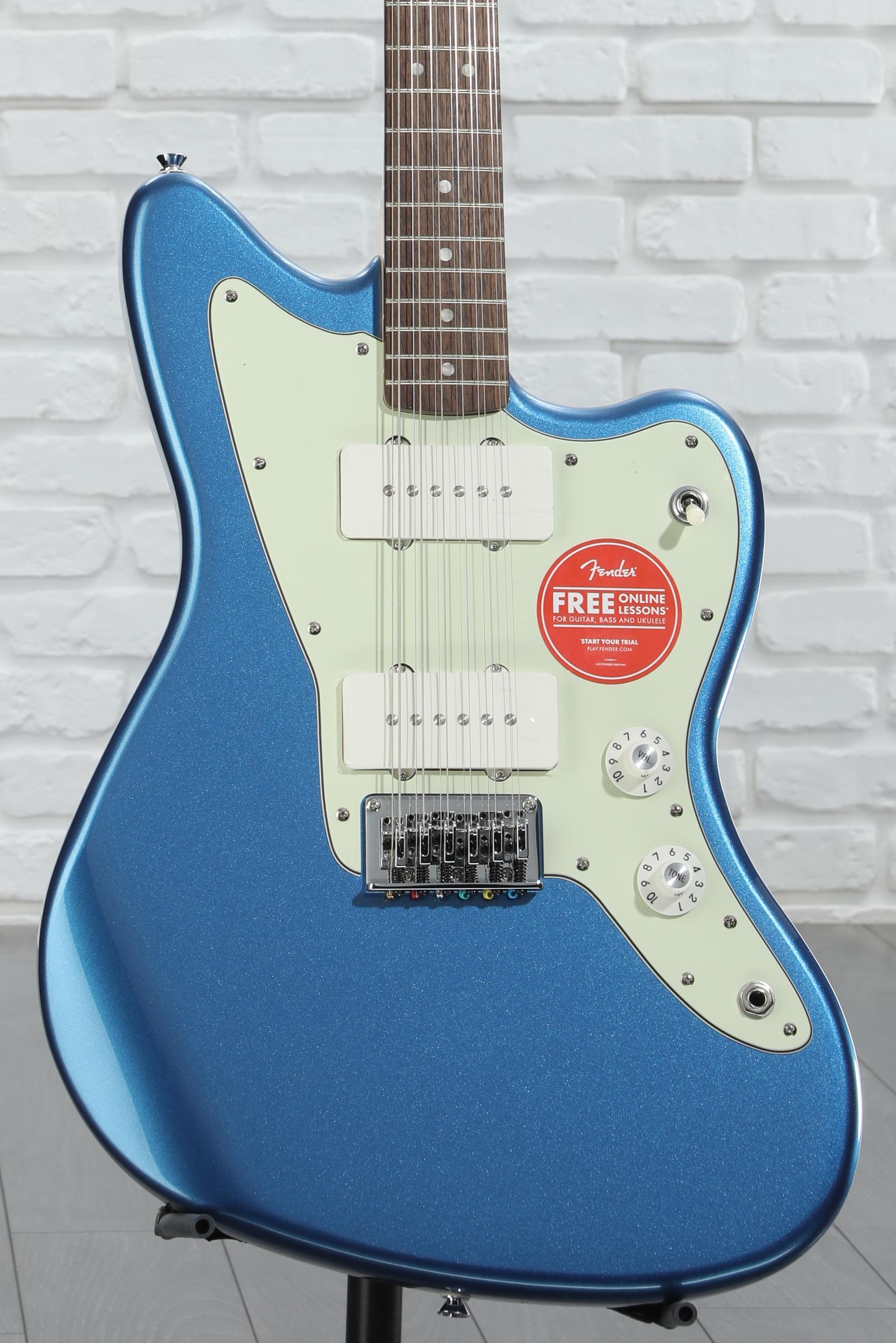 Squier Paranormal Jazzmaster XII 12-string Electric Guitar - Lake