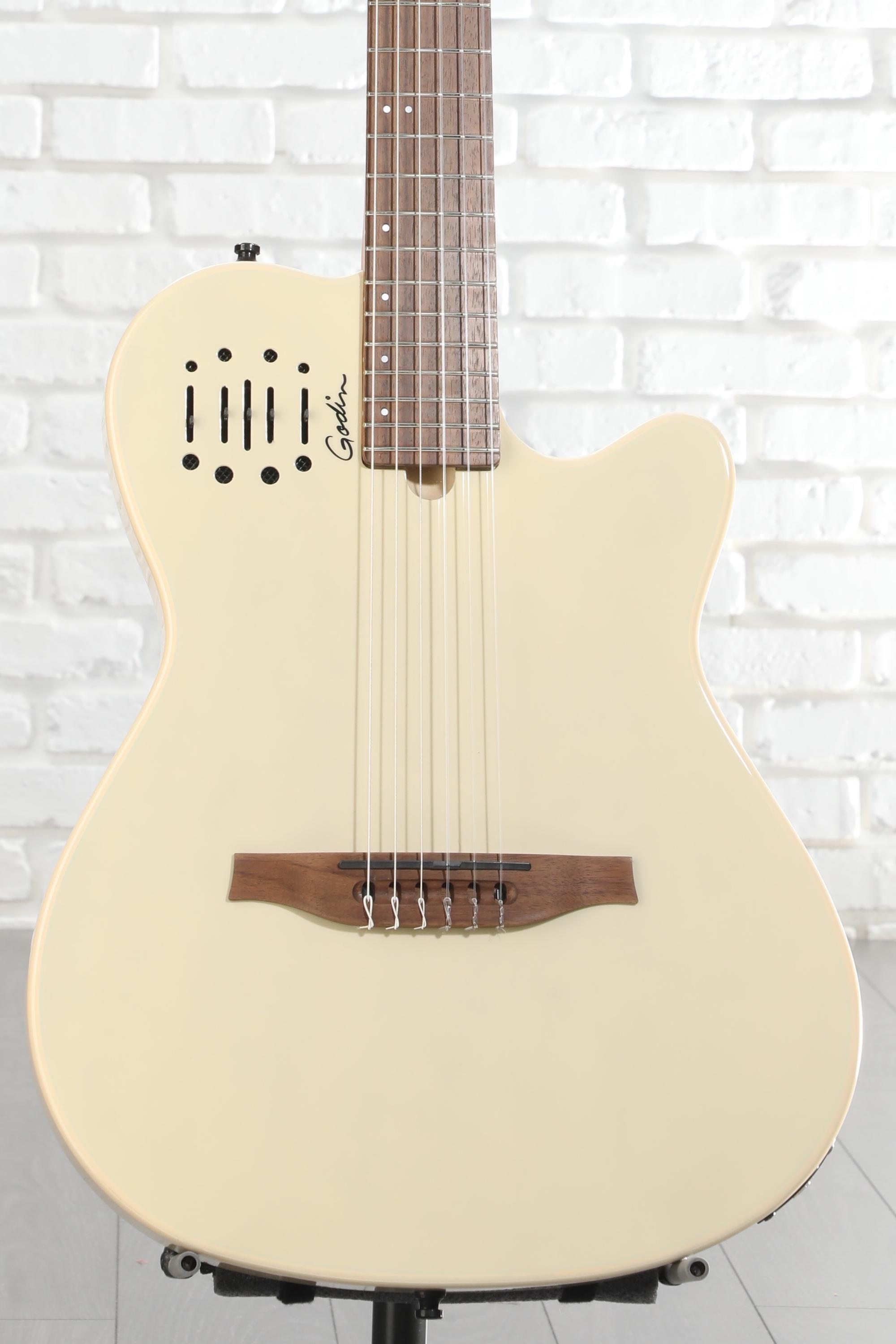 Godin Multiac Mundial Nylon Acoustic-electric Guitar - Ozark Cream