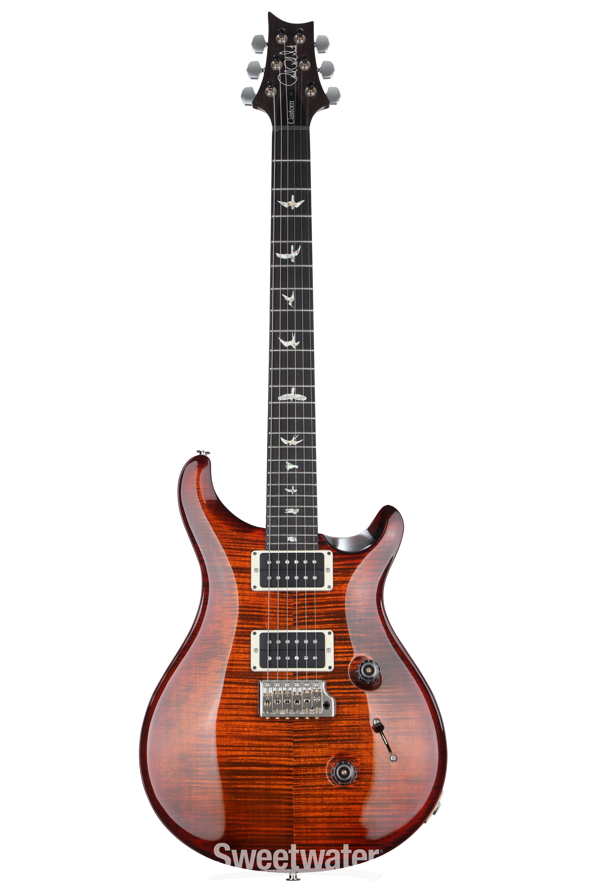 PRS Custom 24 Electric Guitar - Dark Cherry Wrap Burst