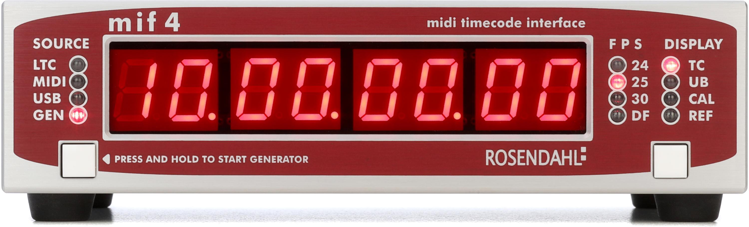 Apogee Big Ben マスターデジタルクロック Apogee Electronics Big Ben Master Digital Clock Word Clock