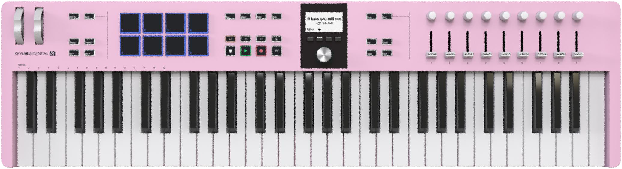 Arturia KeyLab Essential 61 61-key Keyboard Controller | Sweetwater