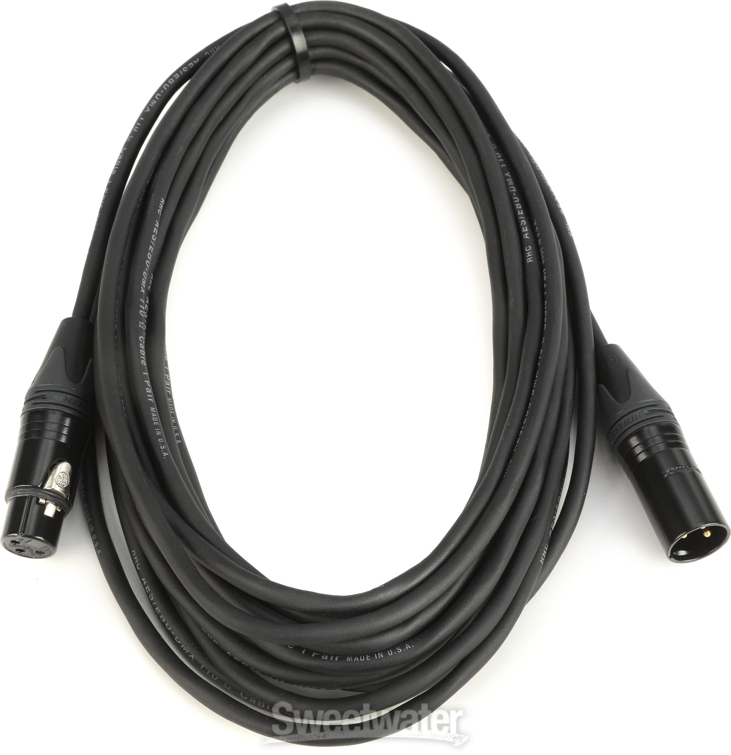Pro Co DMX3-25 3-pin DMX Cable - 25 foot | Sweetwater
