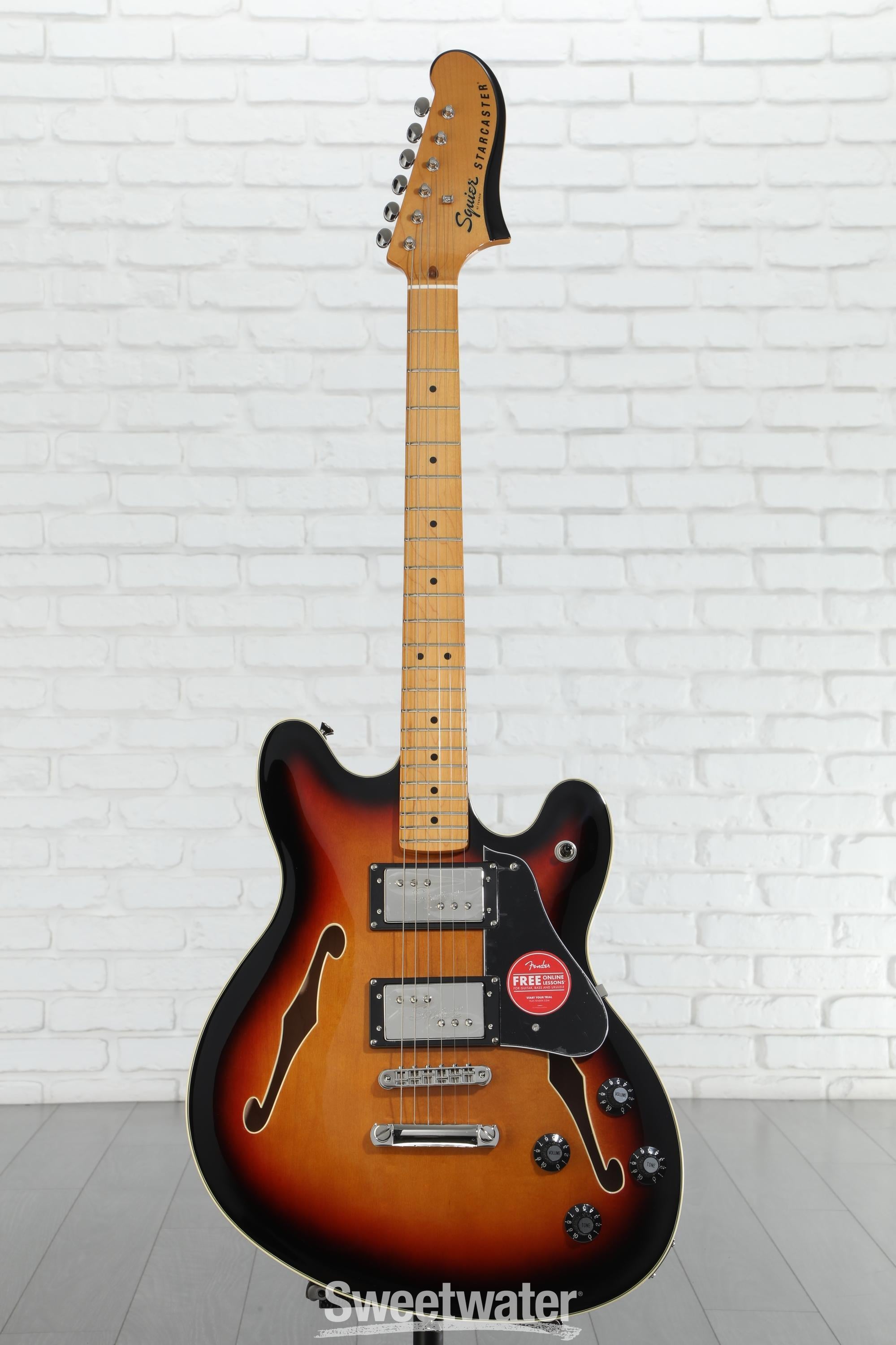 Squier Classic Vibe Starcaster Semi-hollowbody Electric Guitar - 3