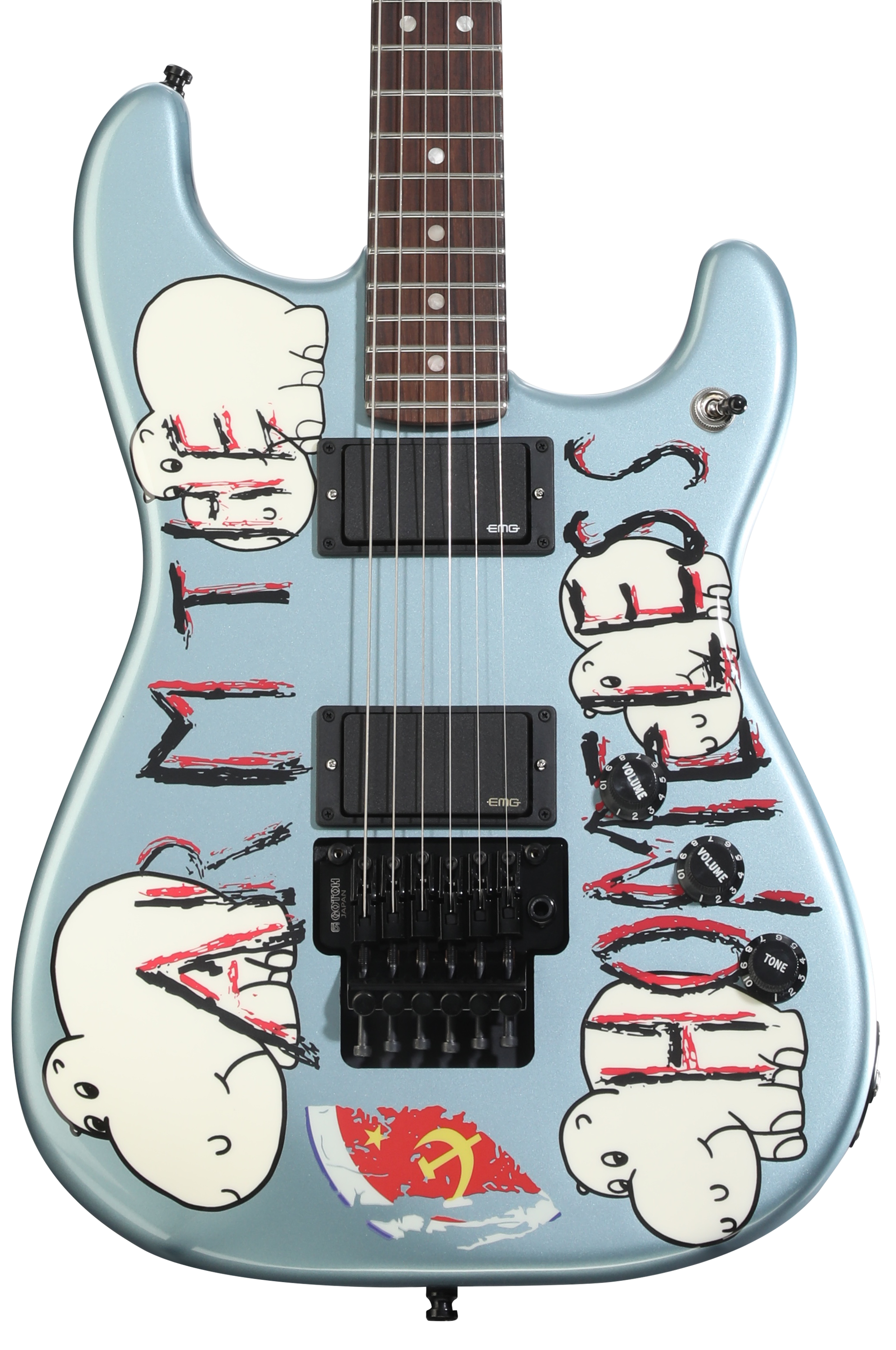 G&L Fullerton Deluxe ASAT Classic Bluesboy P90 - Fiesta Red