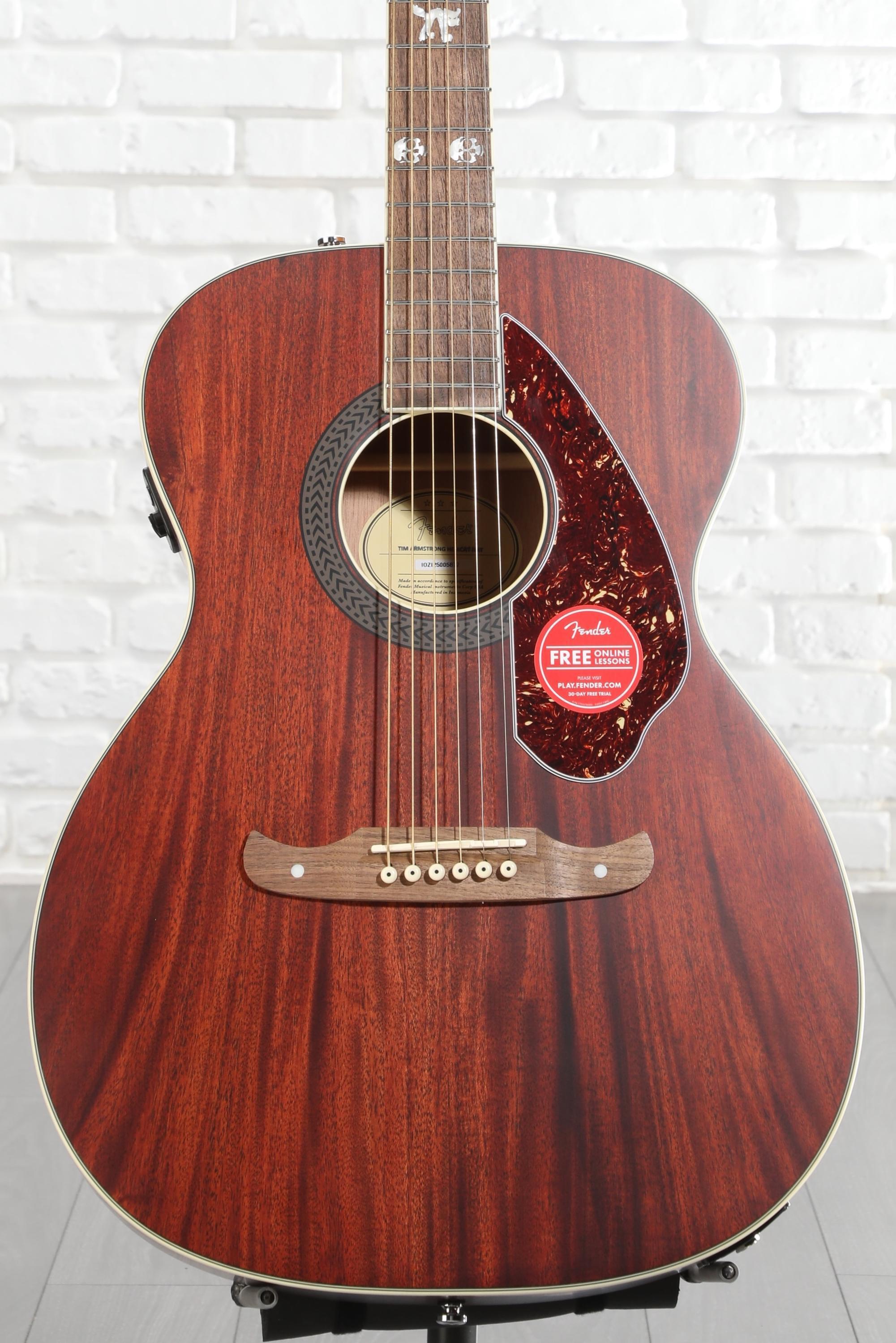 Fender Tim Armstrong Hellcat Acoustic-electric Guitar - Natural