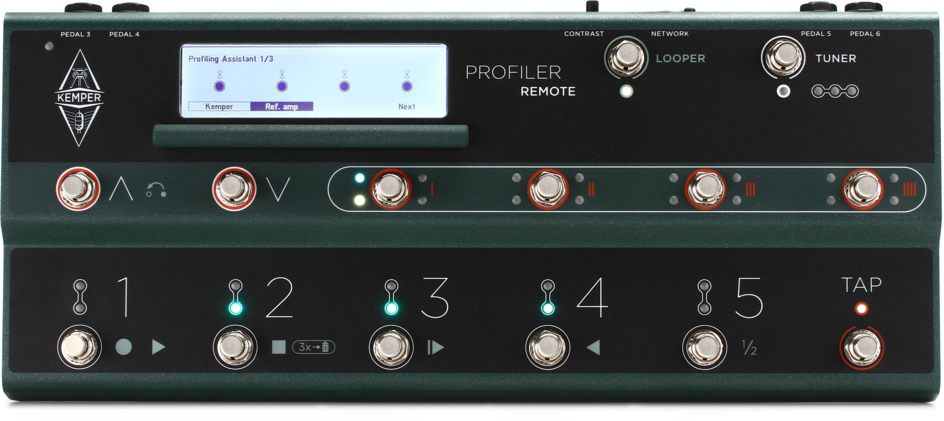 Kemper Profiler Power Head and Profiler Remote