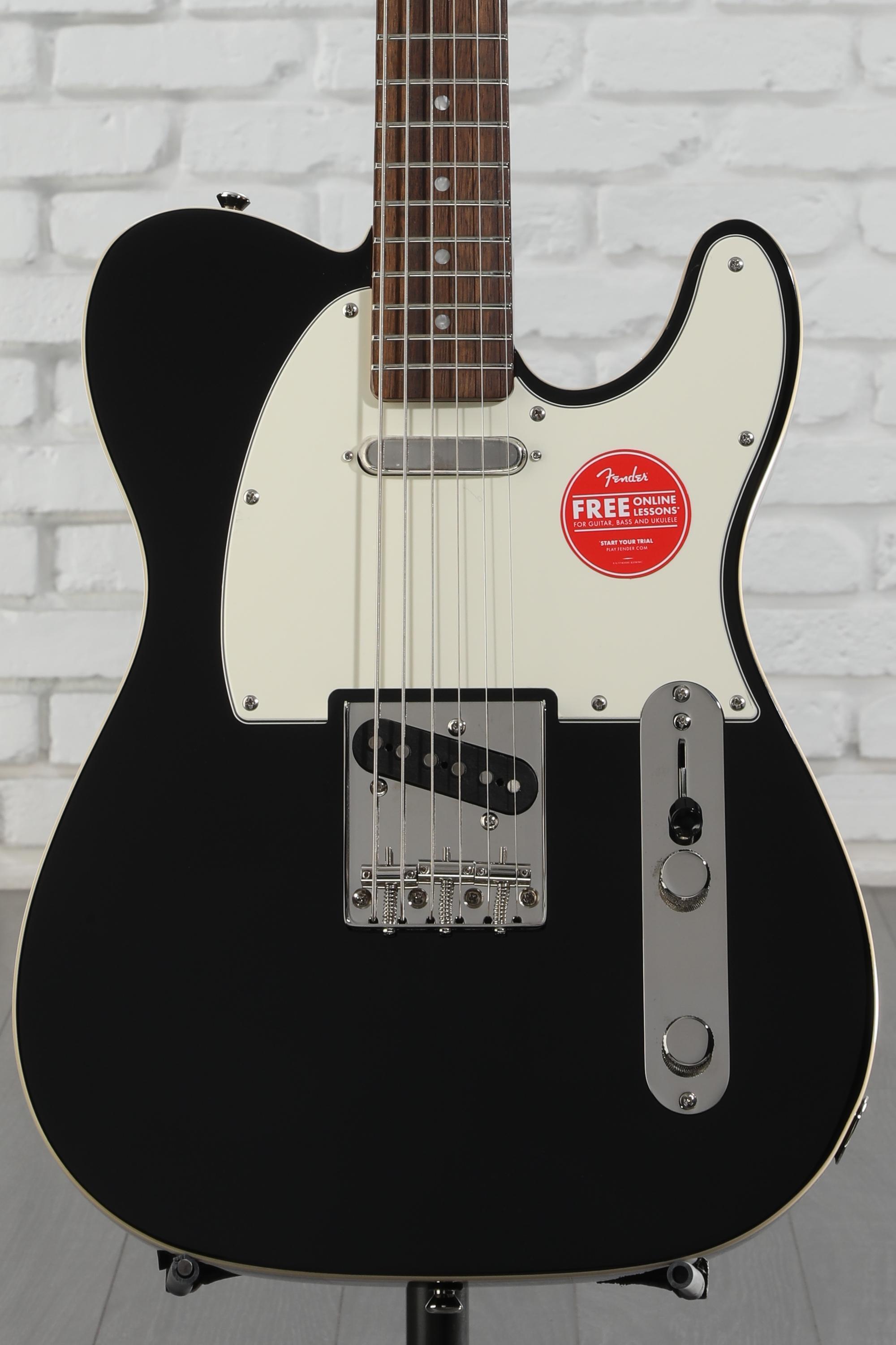 ギター squier baritone telecaster Squier Classic Vibe Baritone Custom Telecaster - Black