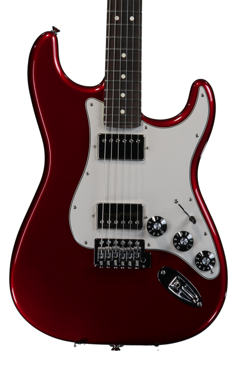 Fender Blacktop Stratocaster HH - Candy Apple Red | Sweetwater Fender Blacktop Stratocaster HH - Candy Apple Red | Sweetwater