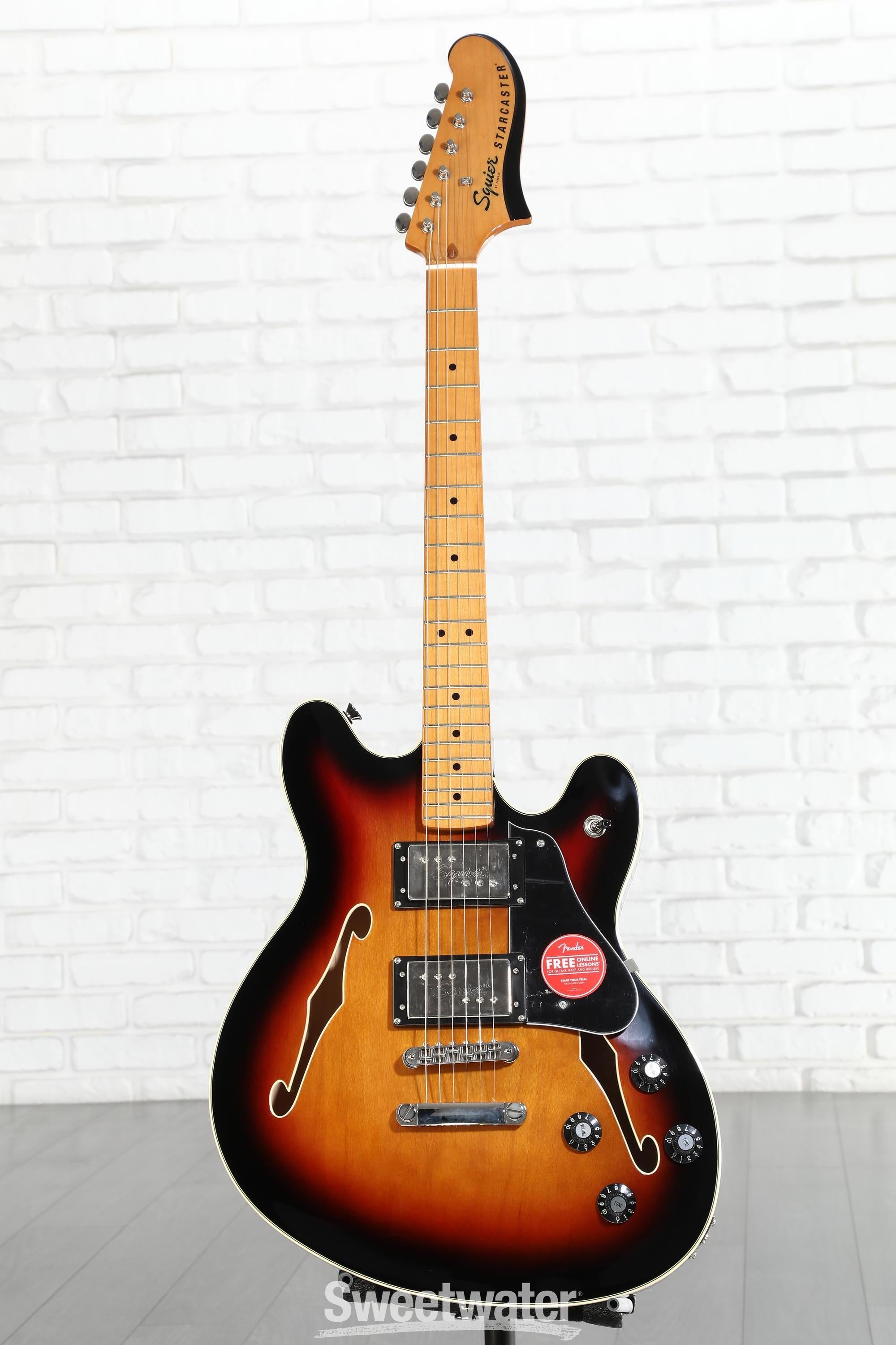 Squier Classic Vibe Starcaster Semi-hollowbody Electric Guitar - 3