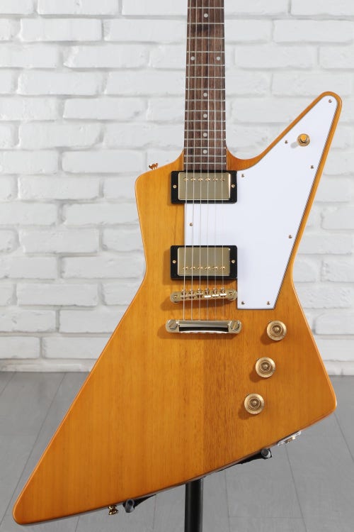 Epiphone 1958 Korina Explorer Electric Guitar - Natural