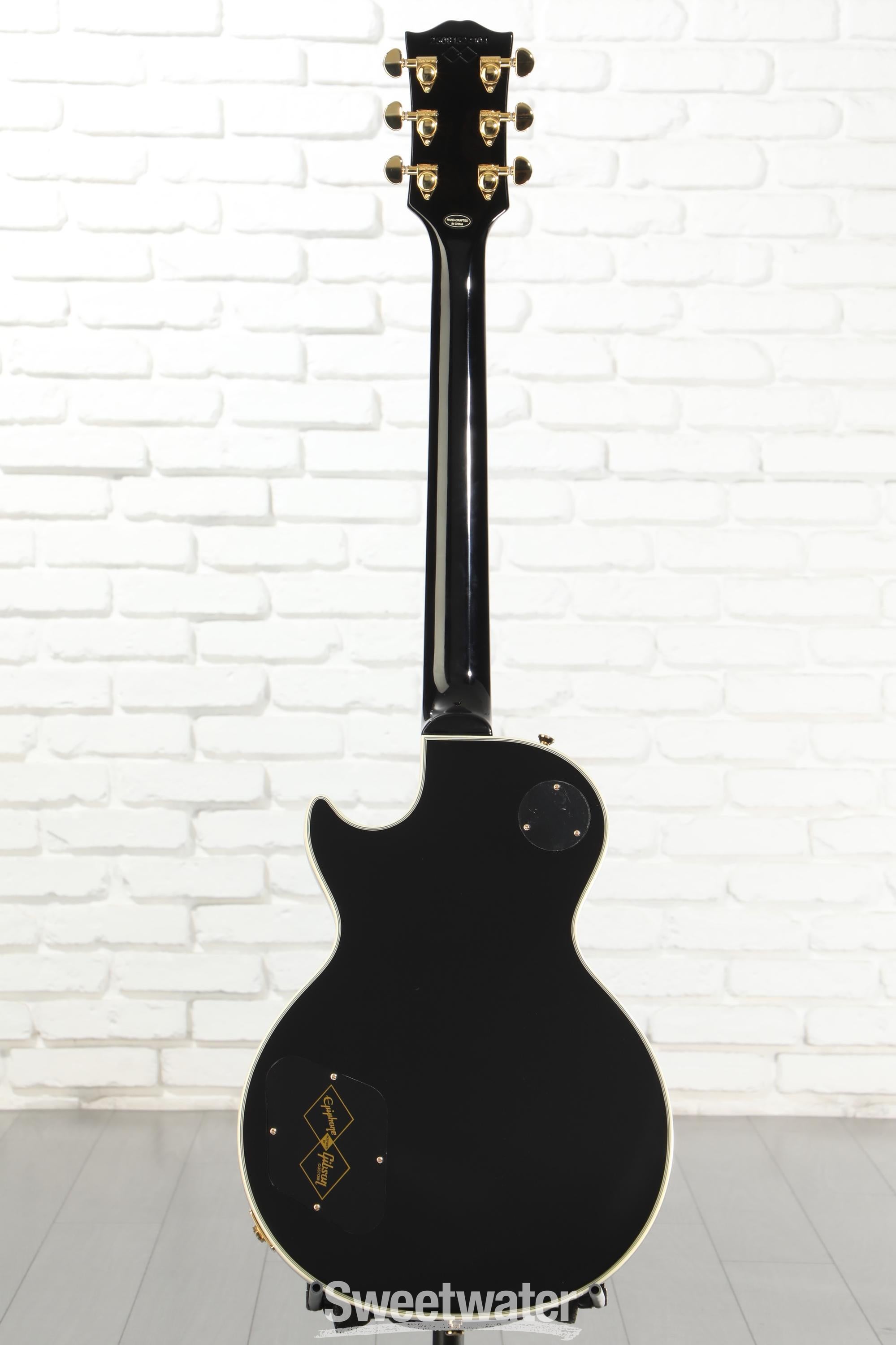 Epiphone Inspired by Gibson Custom Les Paul Custom Electric Guitar
