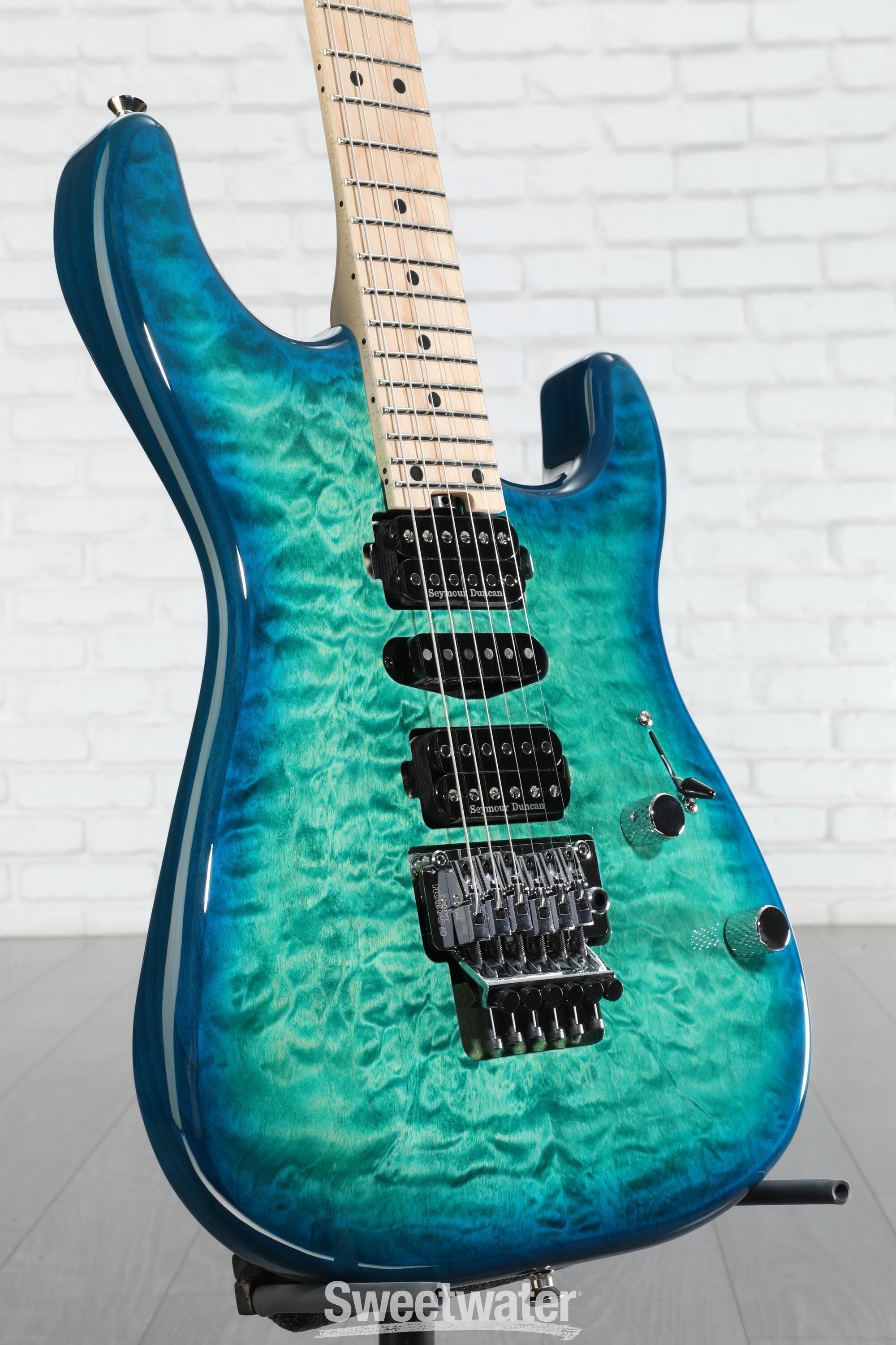 Charvel MJ San Dimas Style 1 HSH FR M QM Electric Guitar