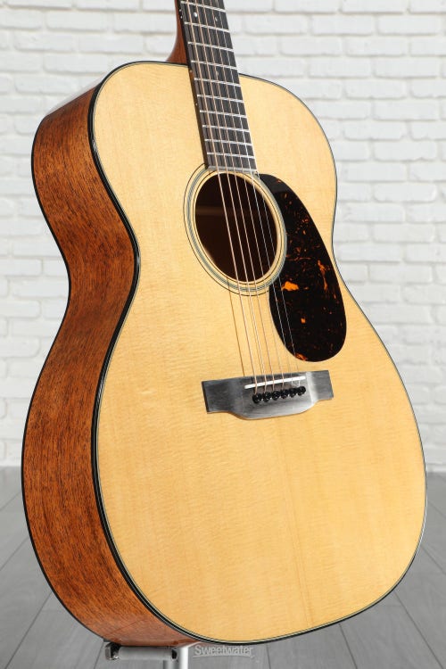 Martin 000-18 Acoustic Guitar - Natural | Sweetwater