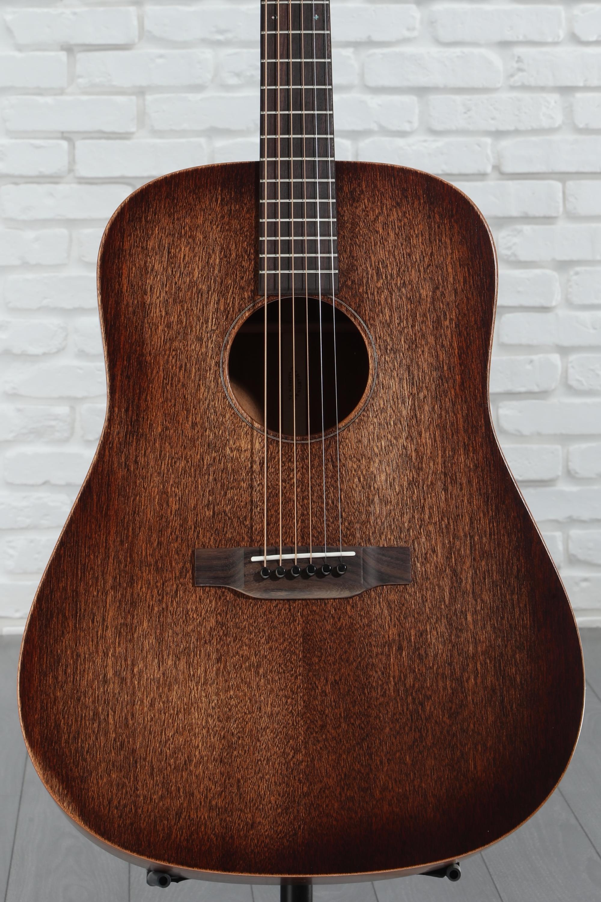 Martin D-15M StreetMaster Acoustic Guitar - Distressed Burst