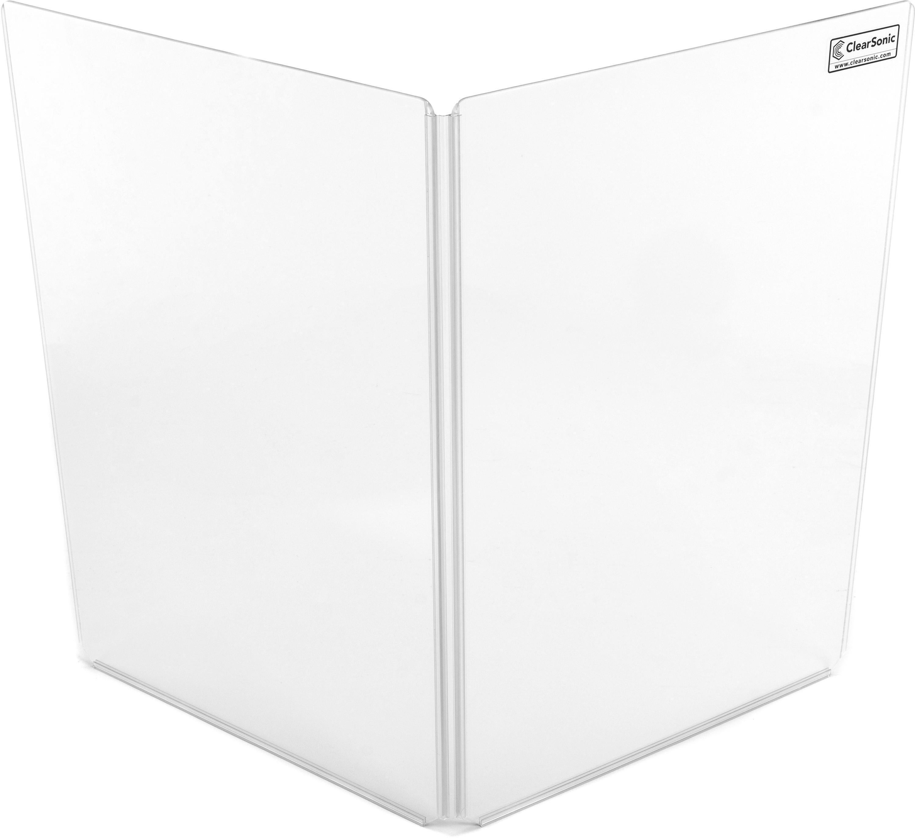 ClearSonic CSP A1824x2 Acrylic Amp Shield - 2-panel | Sweetwater
