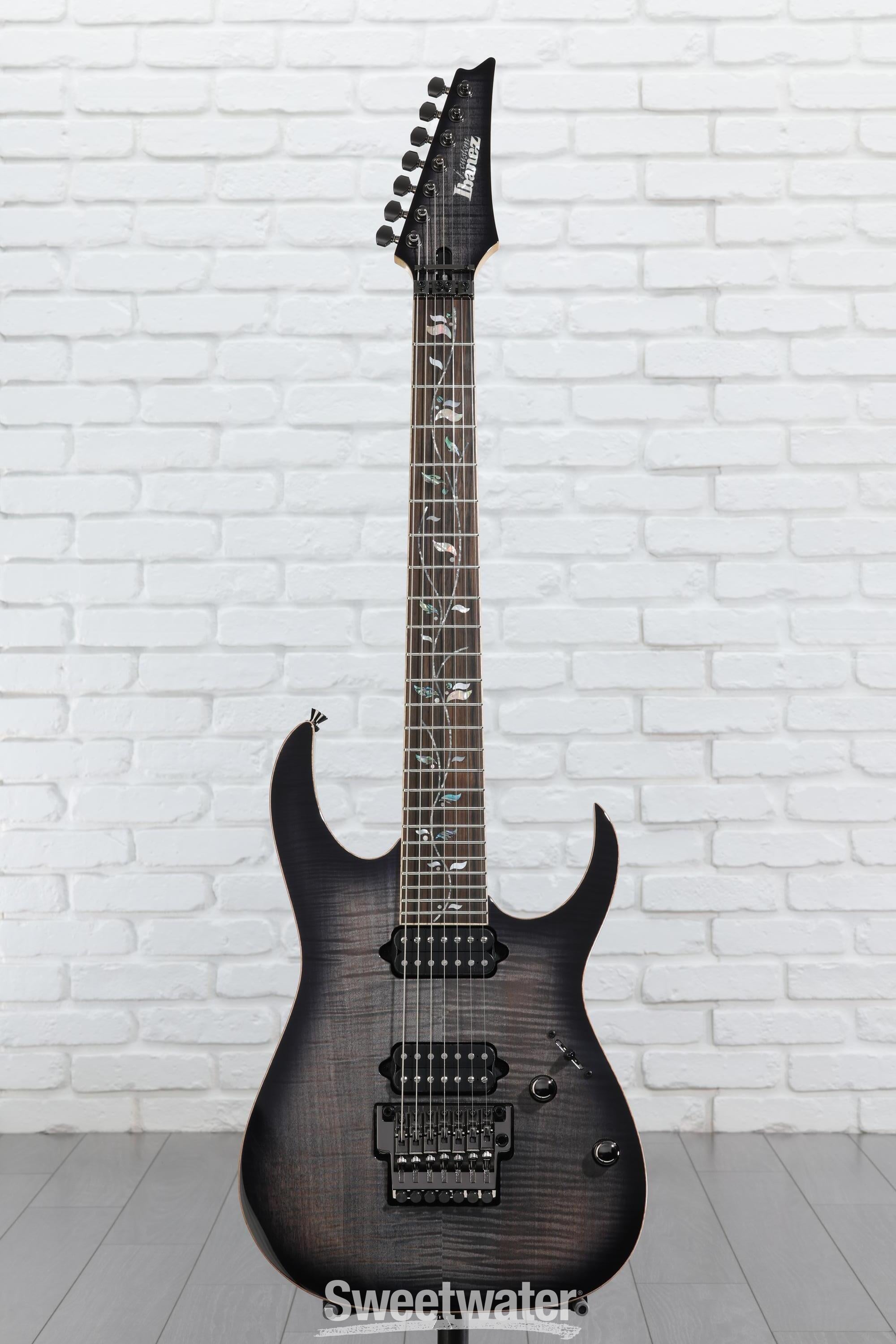 Ibanez J Custom RG8527 7-string Electric Guitar - Black