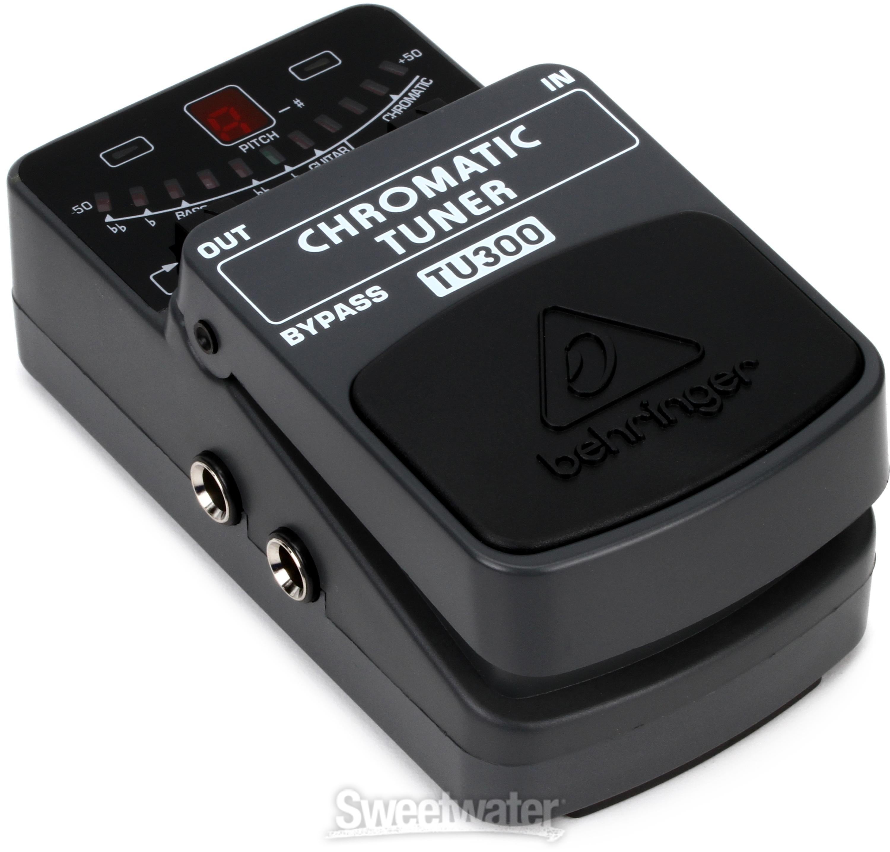 Behringer TU300 Chromatic Tuner Pedal Reviews Sweetwater