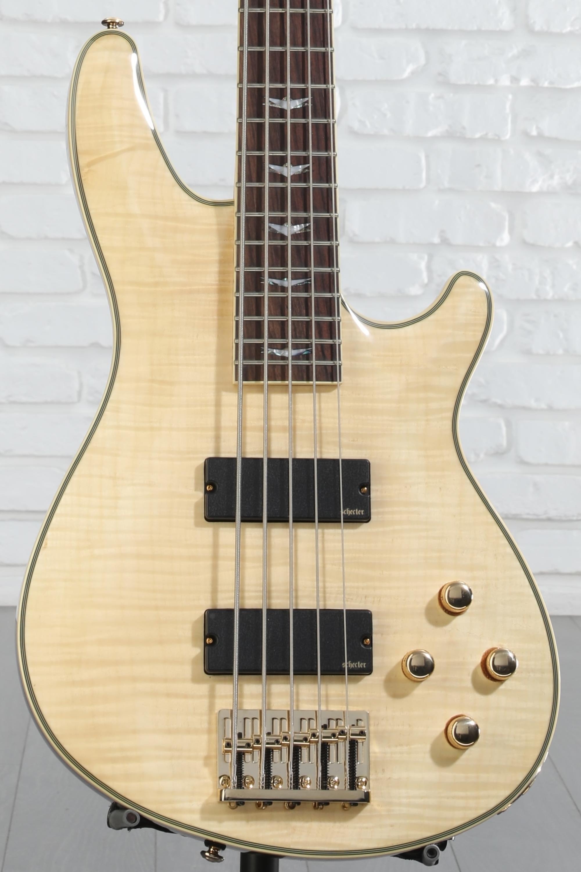 Schecter Omen Extreme-5 Bass Guitar - Natural