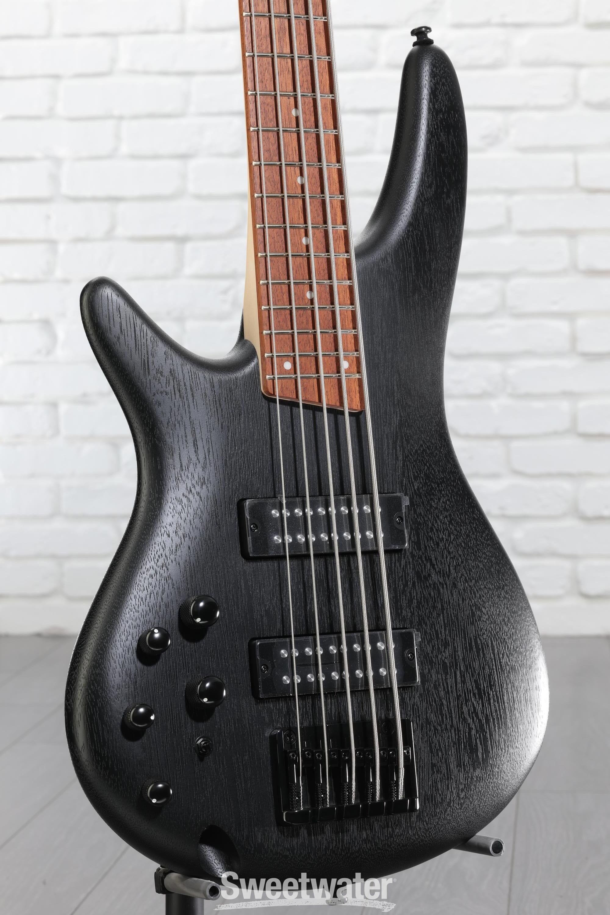 Ibanez Standard SR305EBL Left-handed Bass Guitar - Weathered