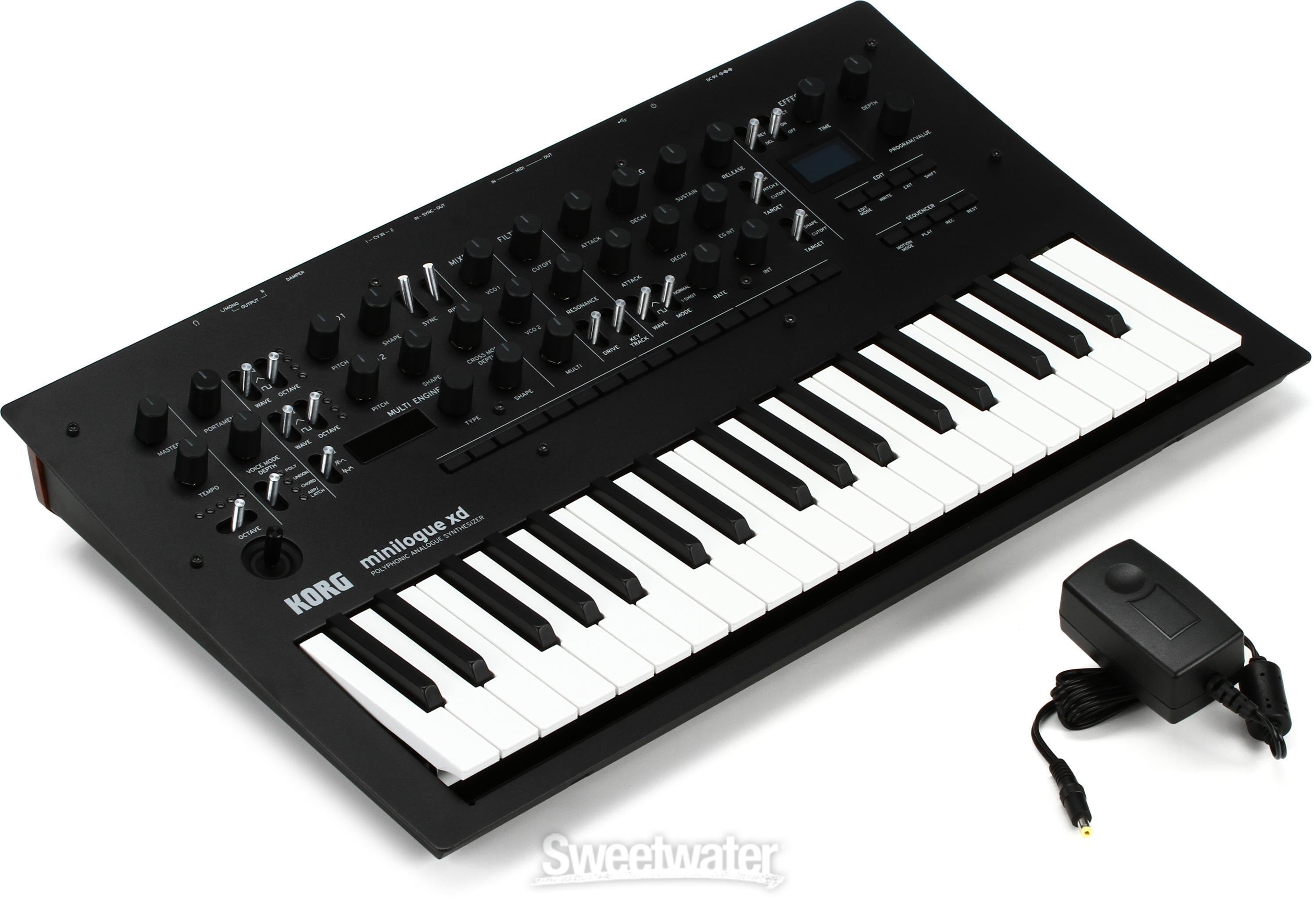 Korg minilogue xd midi shop thru