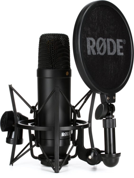 Blue Yeti USB Microphone with Knox Shock Mount, Stand and Pop Filter 