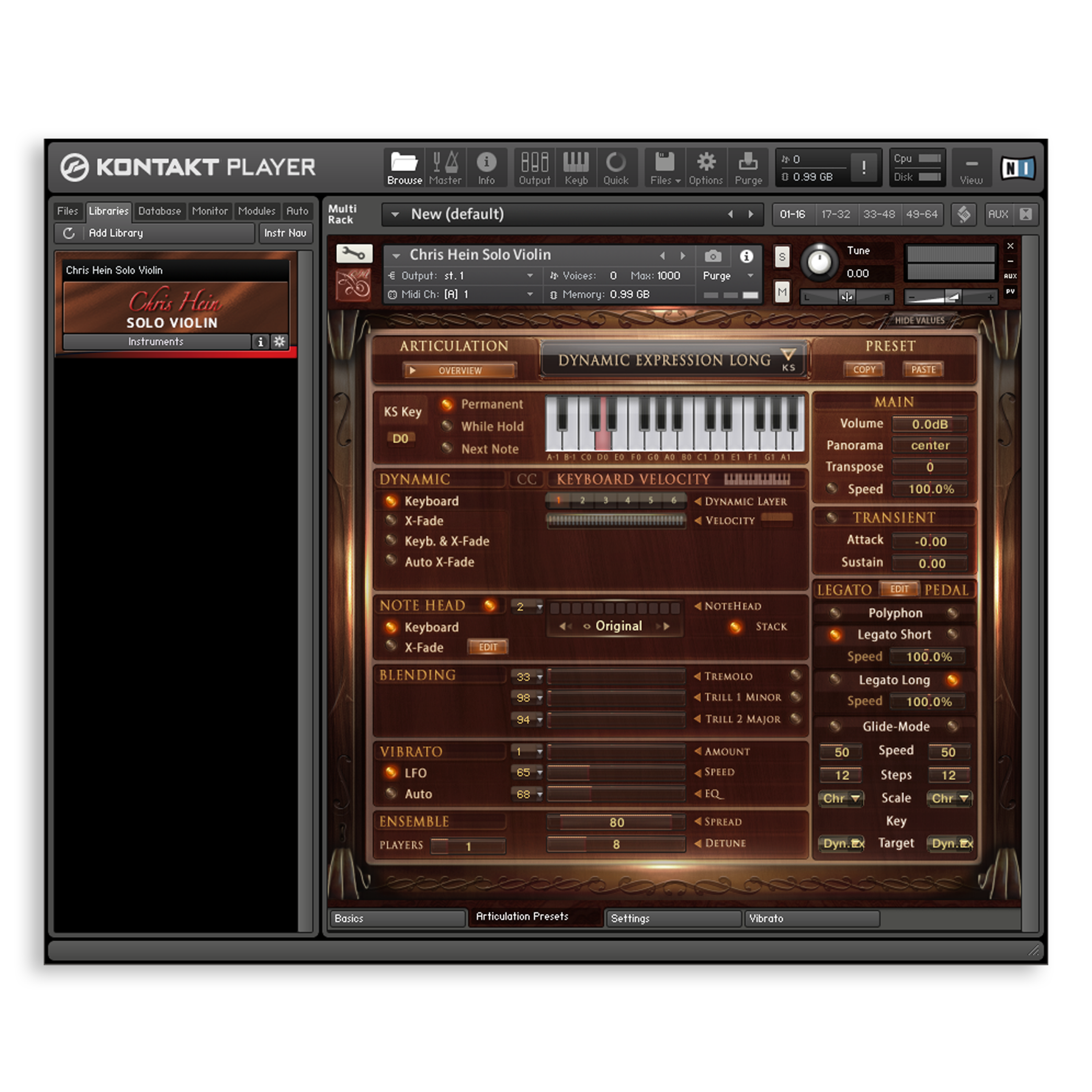 Best Service Chris Hein Solo Violin 1.2