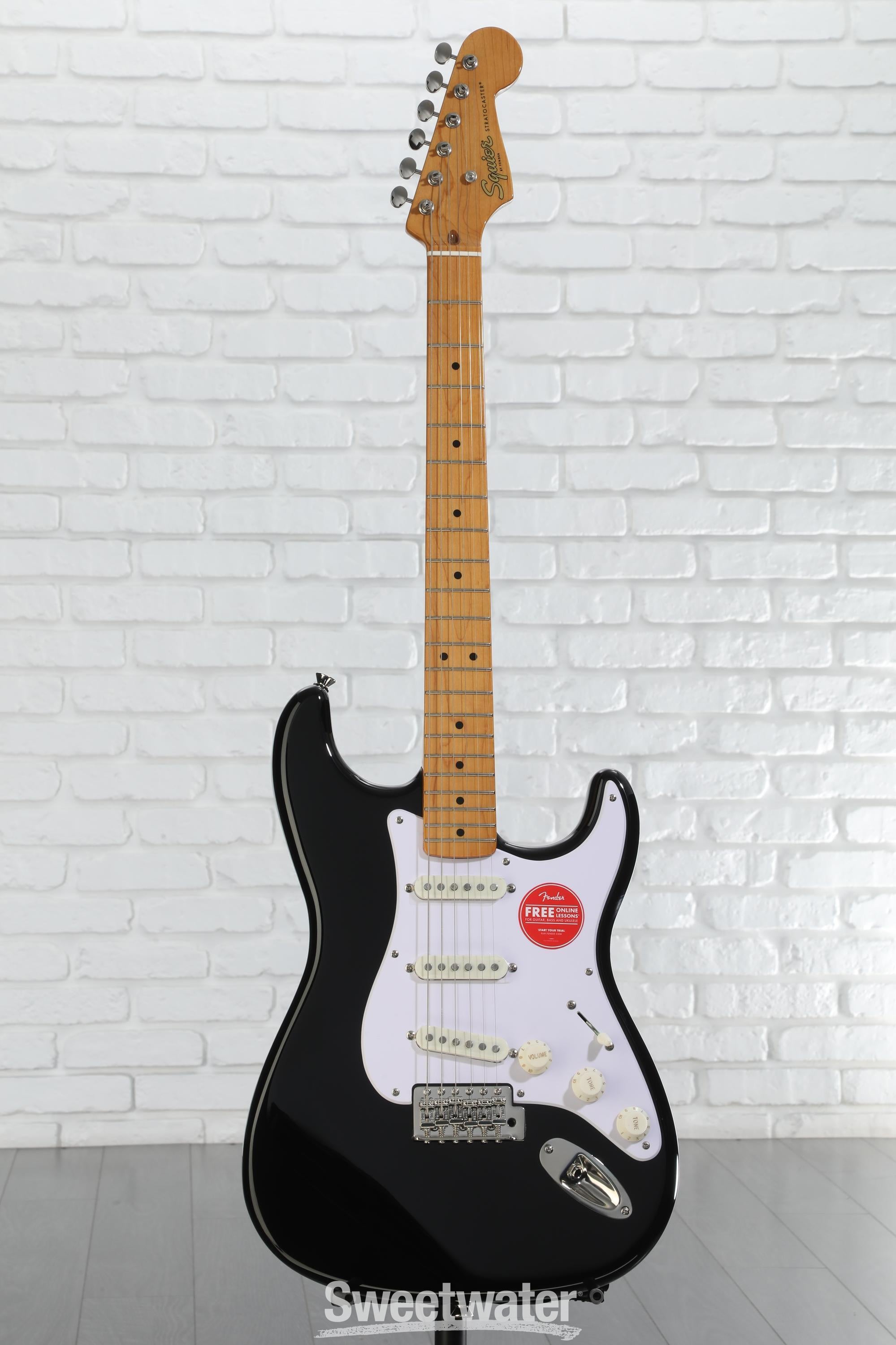 Squier Classic Vibe '50s Stratocaster - Black | Sweetwater