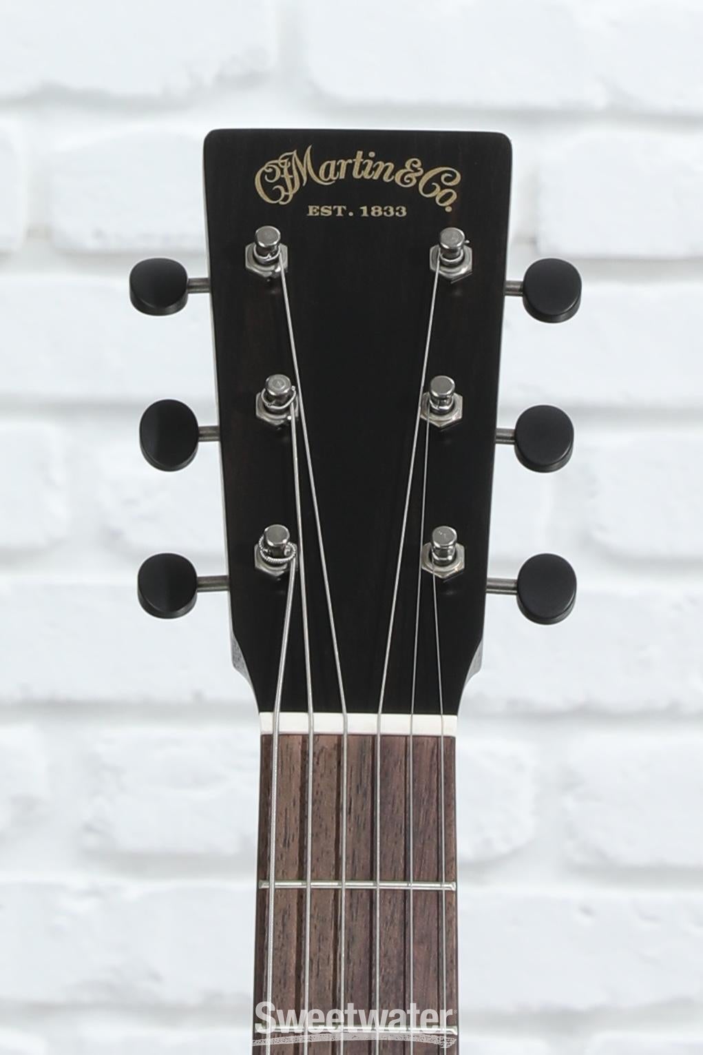 Martin 000-17E Black Smoke Acoustic-Electric Guitar | Martin