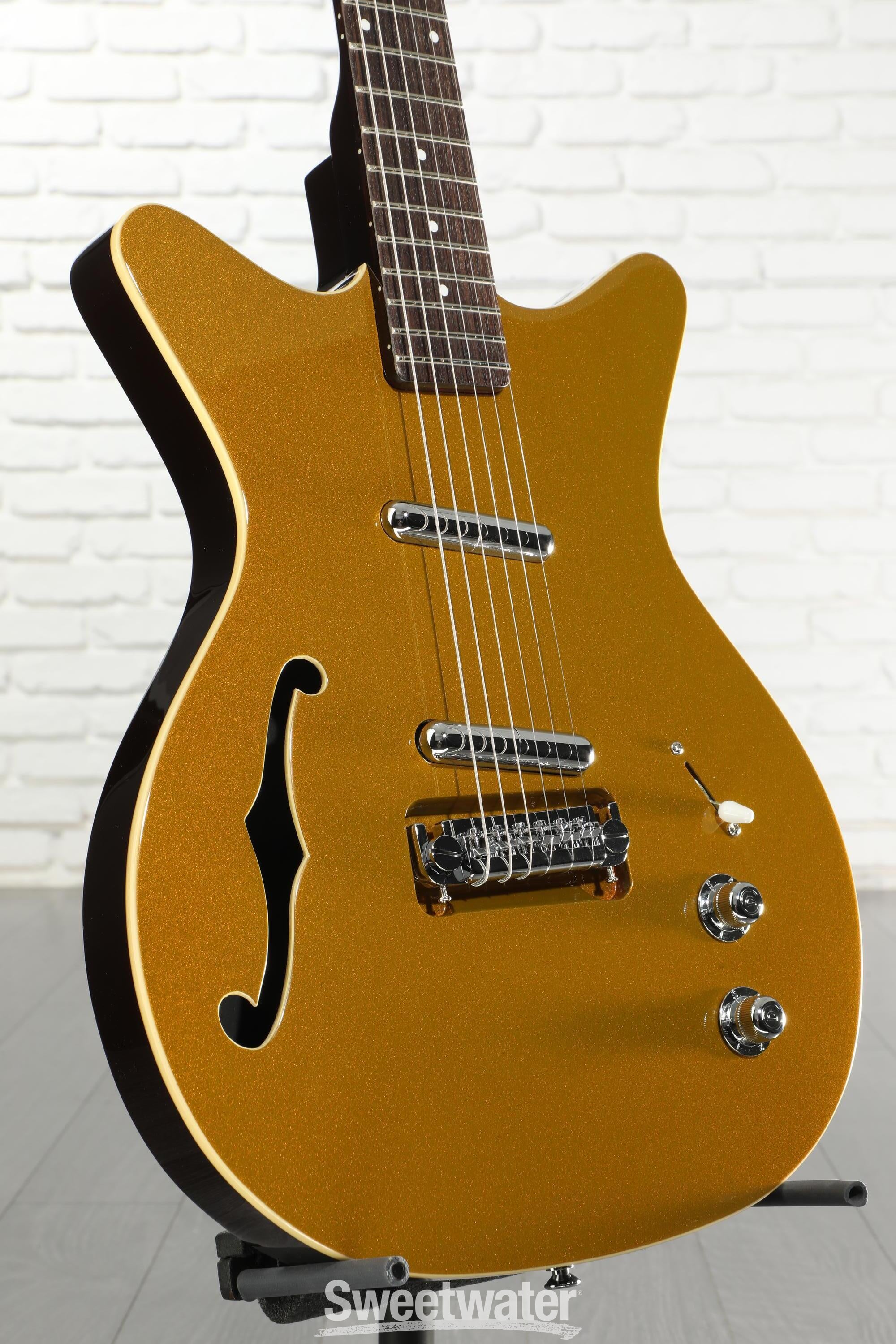 Danelectro Fifty Niner DC Semi-hollowbody Electric Guitar - Gold