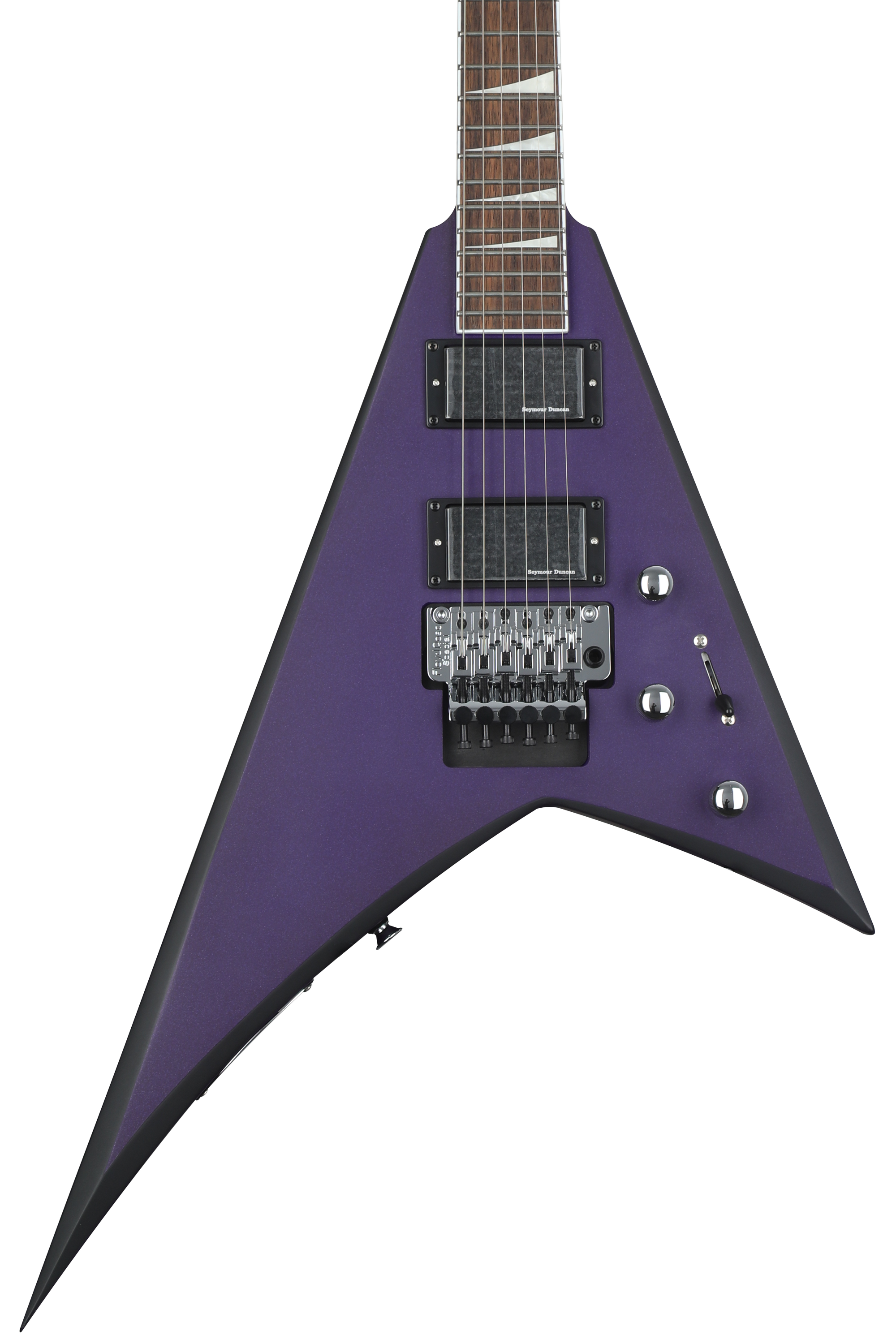 YAMAHA RGX 421D フロイドローズ トレモロ・パープル色でカッコいい YAMAHA RGX 421D フロイドローズ トレモロ・パープル色でカッコいい