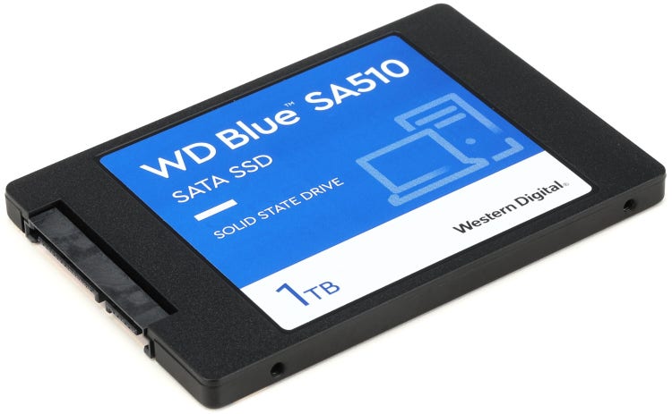DISQUE SSD WD SA510 SSD Blue 2.5'' SATA III - 1To - Achat/Vente