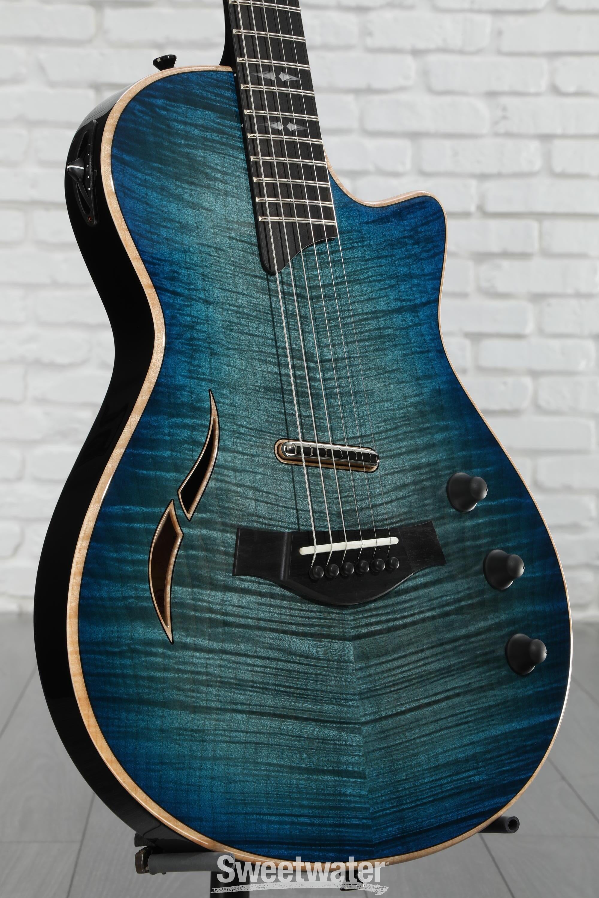 Taylor T5z Pro Hollowbody Electric Guitar - Harbor Blue