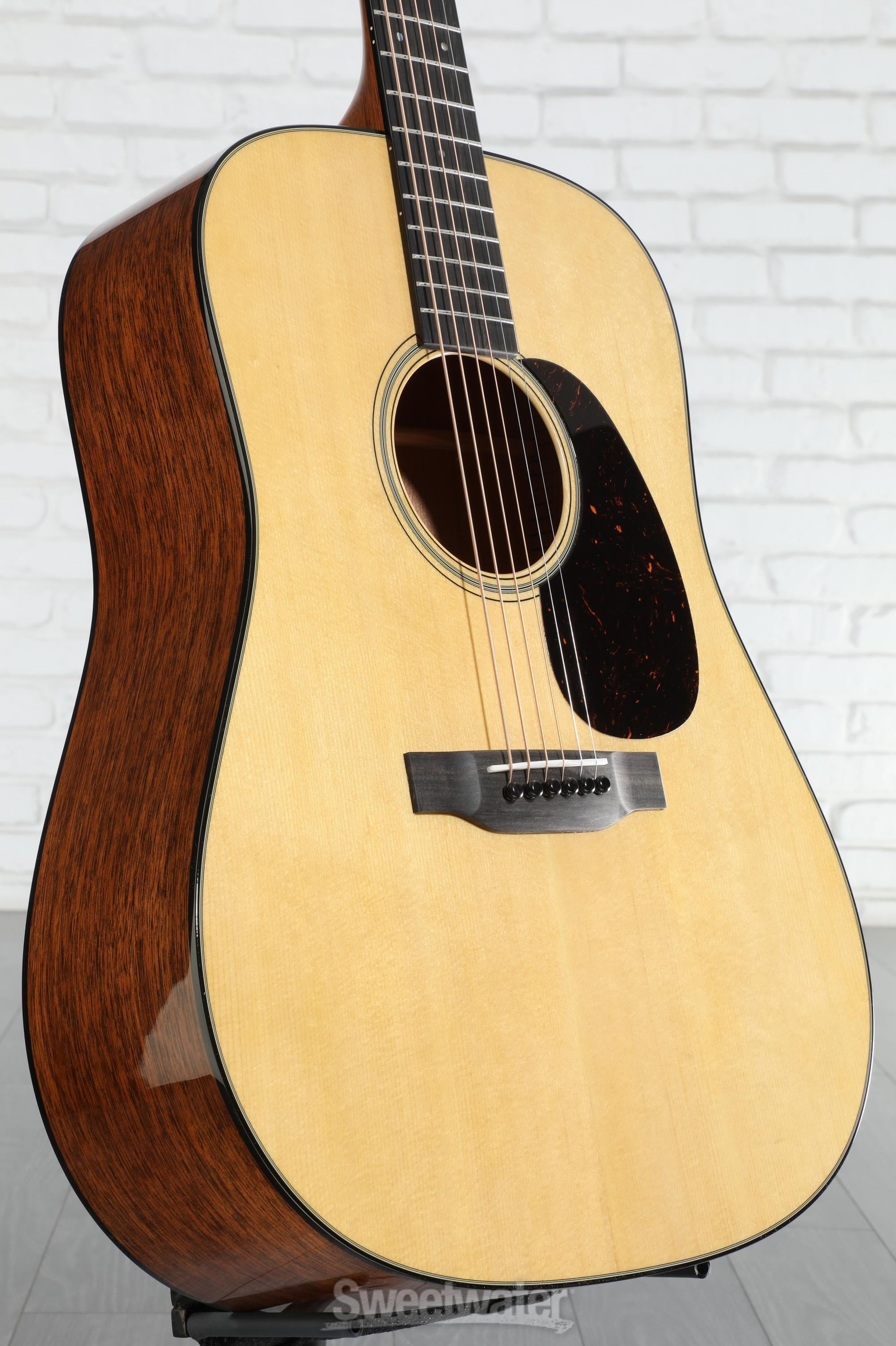 Martin D-18 Standard Series Acoustic Guitar - Natural with Aging