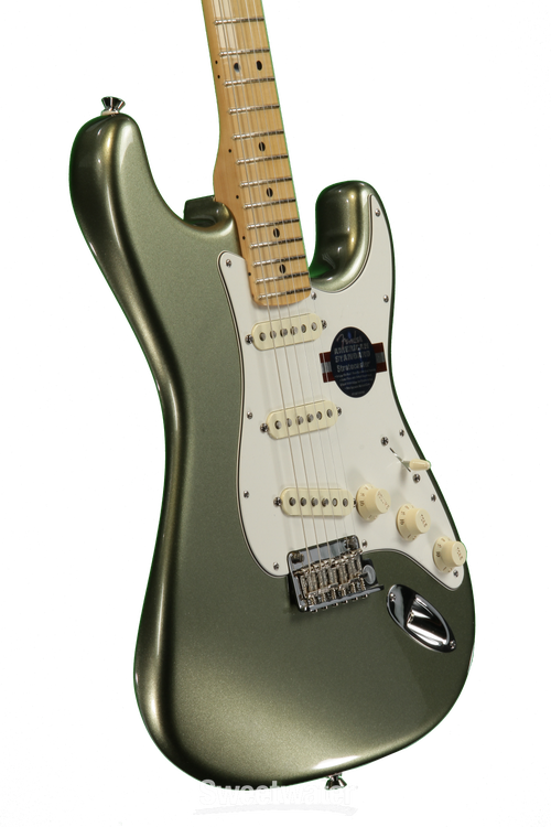 Fender American Standard Stratocaster - Jade Pearl Metallic with Maple  Fingerboard Reviews | Sweetwater