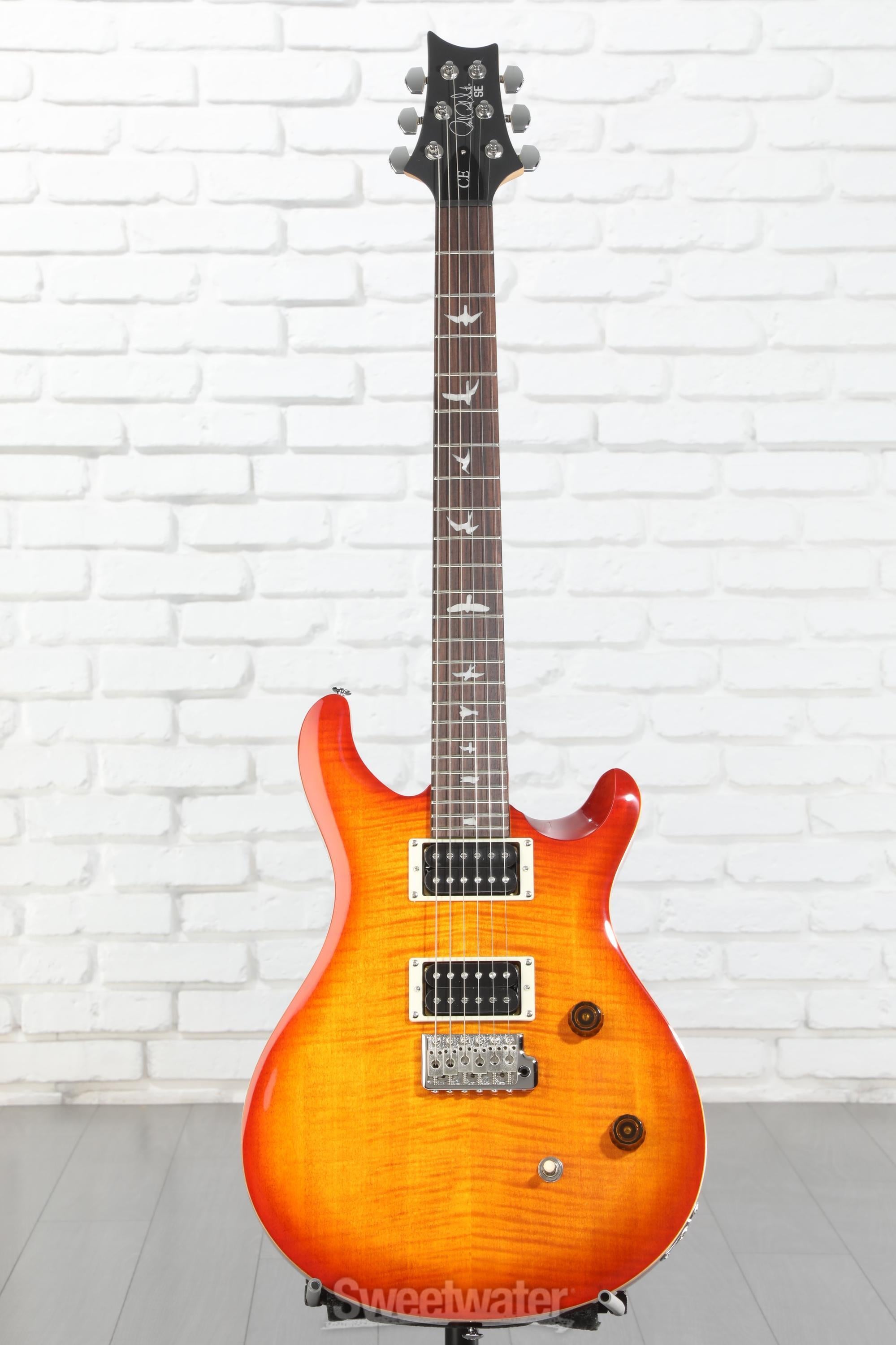 ギター PRS SE CE 24 Vintage Surburst PRS SE CE24 Electric Guitar Vintage Sunburst - With Gigbag
