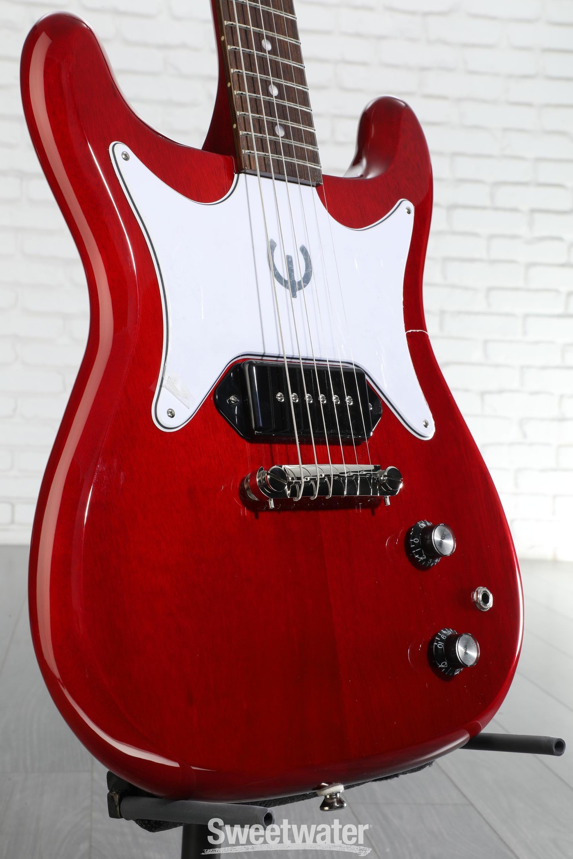 Epiphone Coronet Electric Guitar - Cherry Reviews | Sweetwater