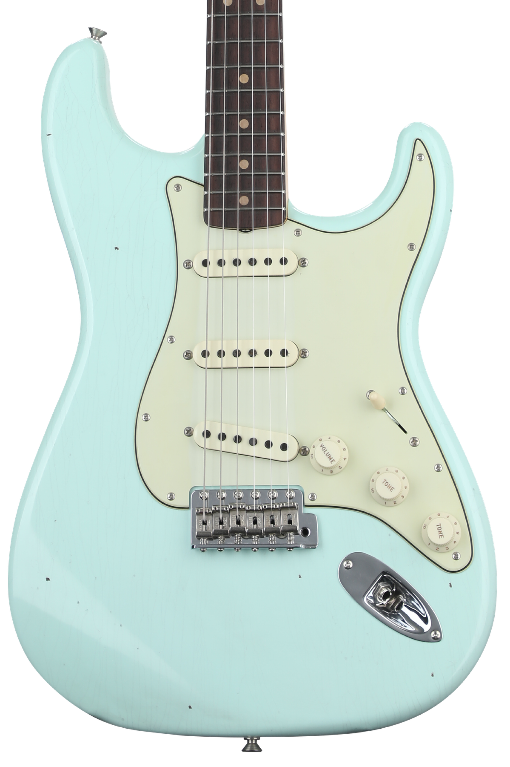 格安SALEスタート！ ☆SurfGreen Relic Multilayer Stratocaster