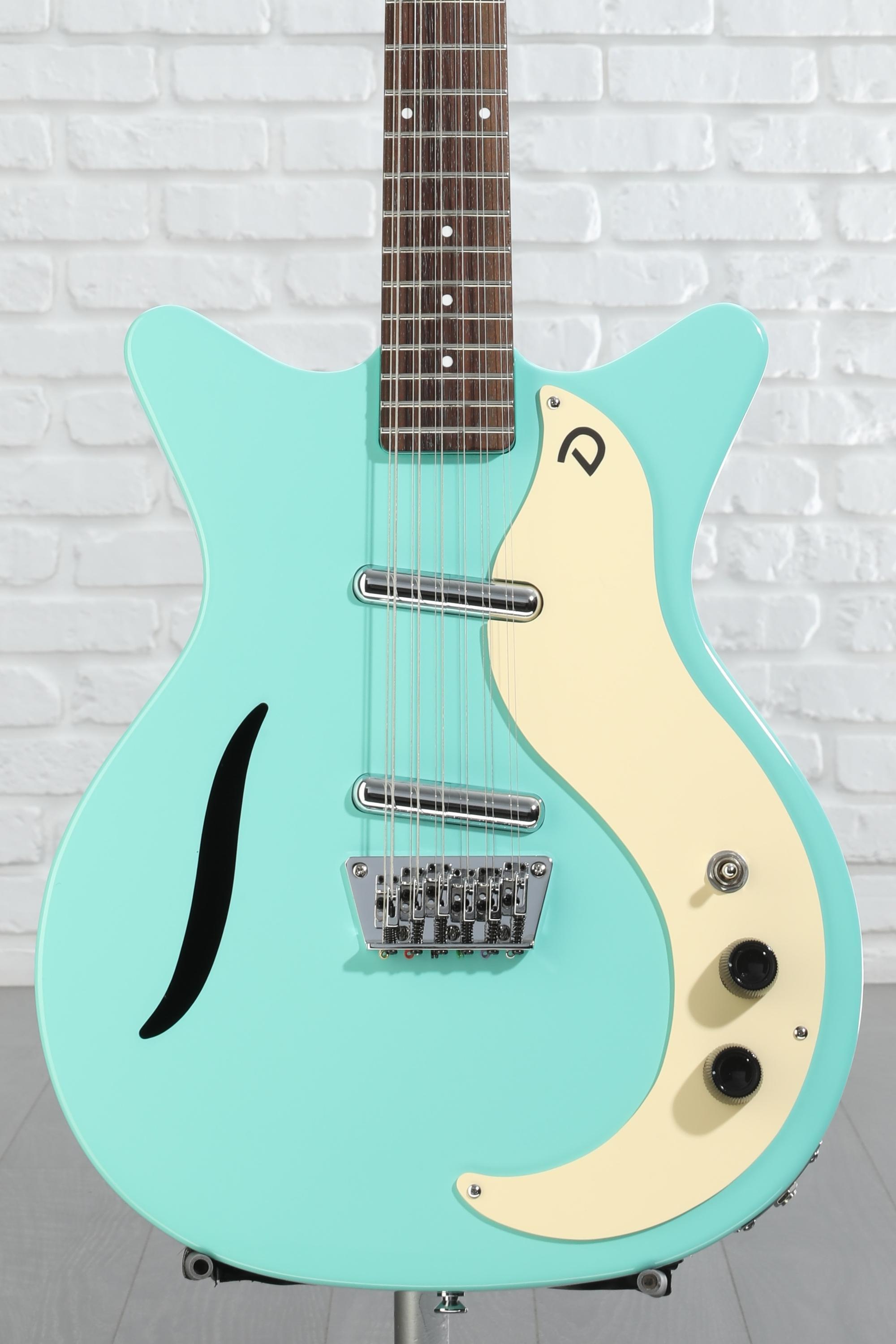 Amazon.com: Danelectro Stock '59 Electric Guitar - Aqua